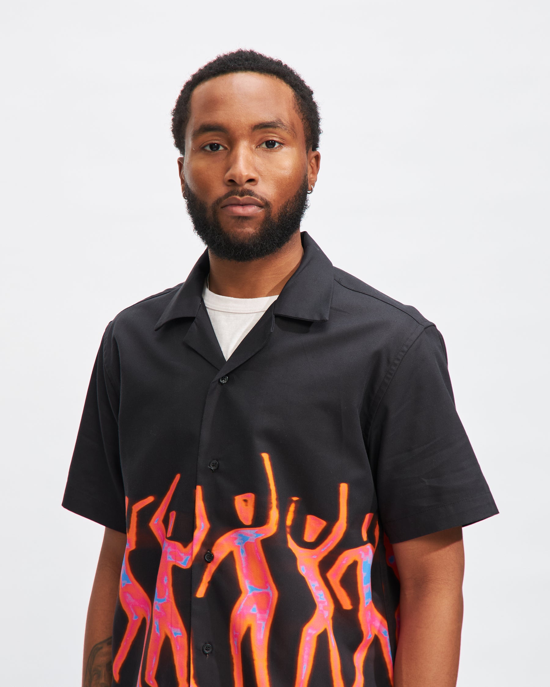 Canty Dancer SS Shirt in Black