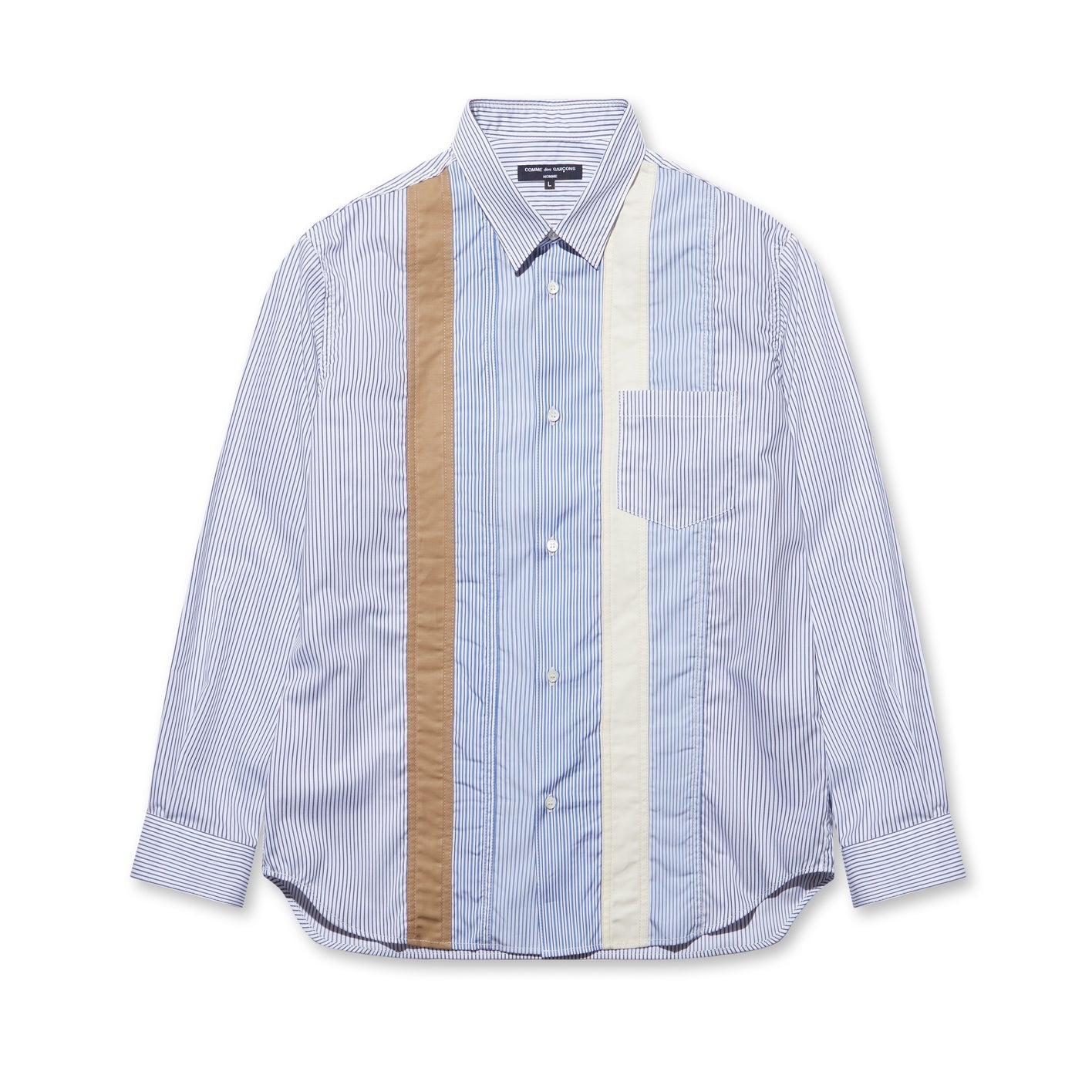 Stripe Shirt in Blue/White