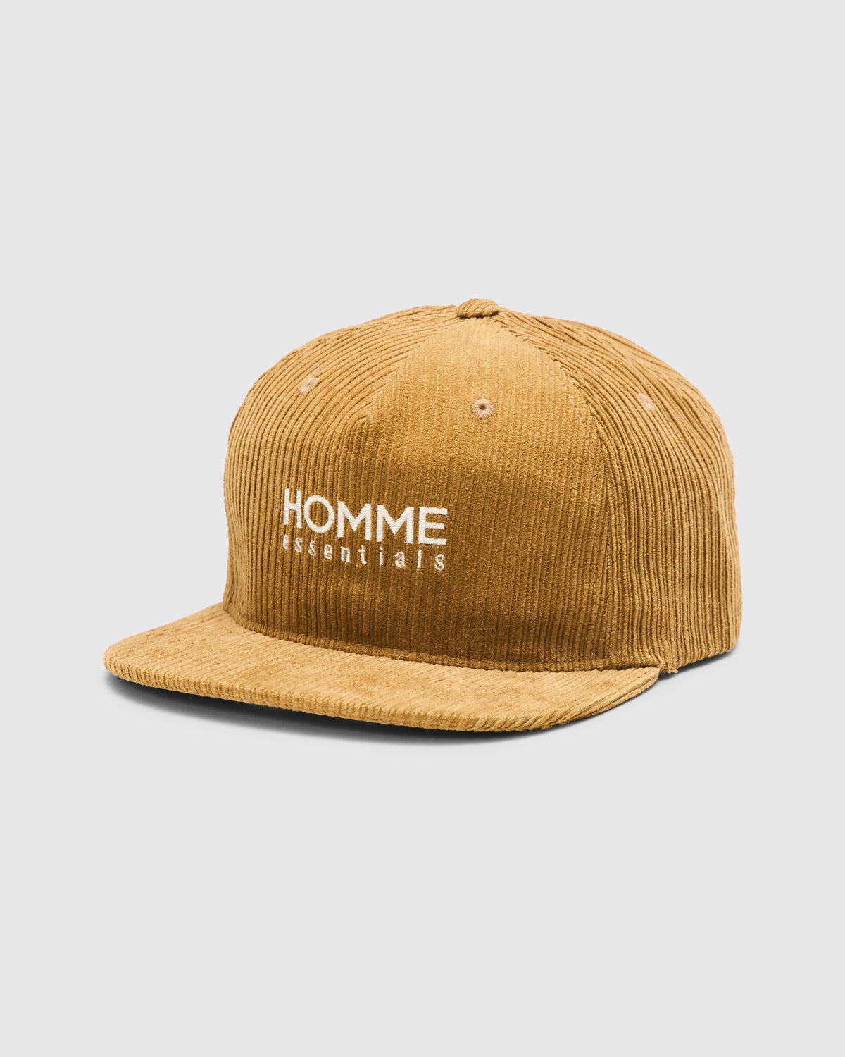 Homme Essentials Homme Shop Hat in Brown Corduroy