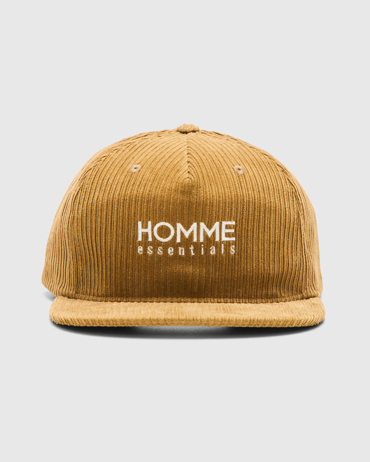 Homme Essentials Homme Shop Hat in Brown Corduroy