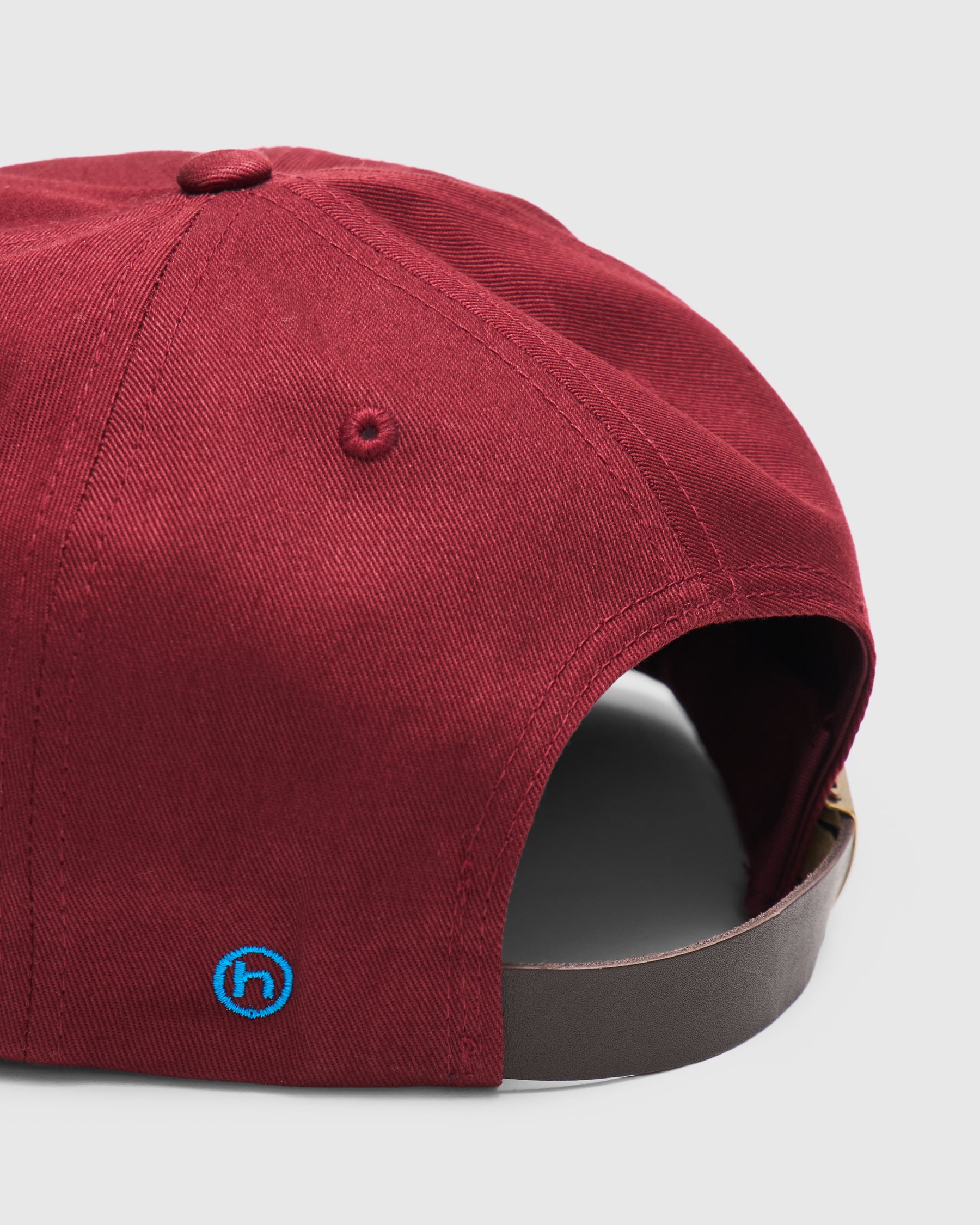 Homme Essentials Homme Shop Hat in Burgundy