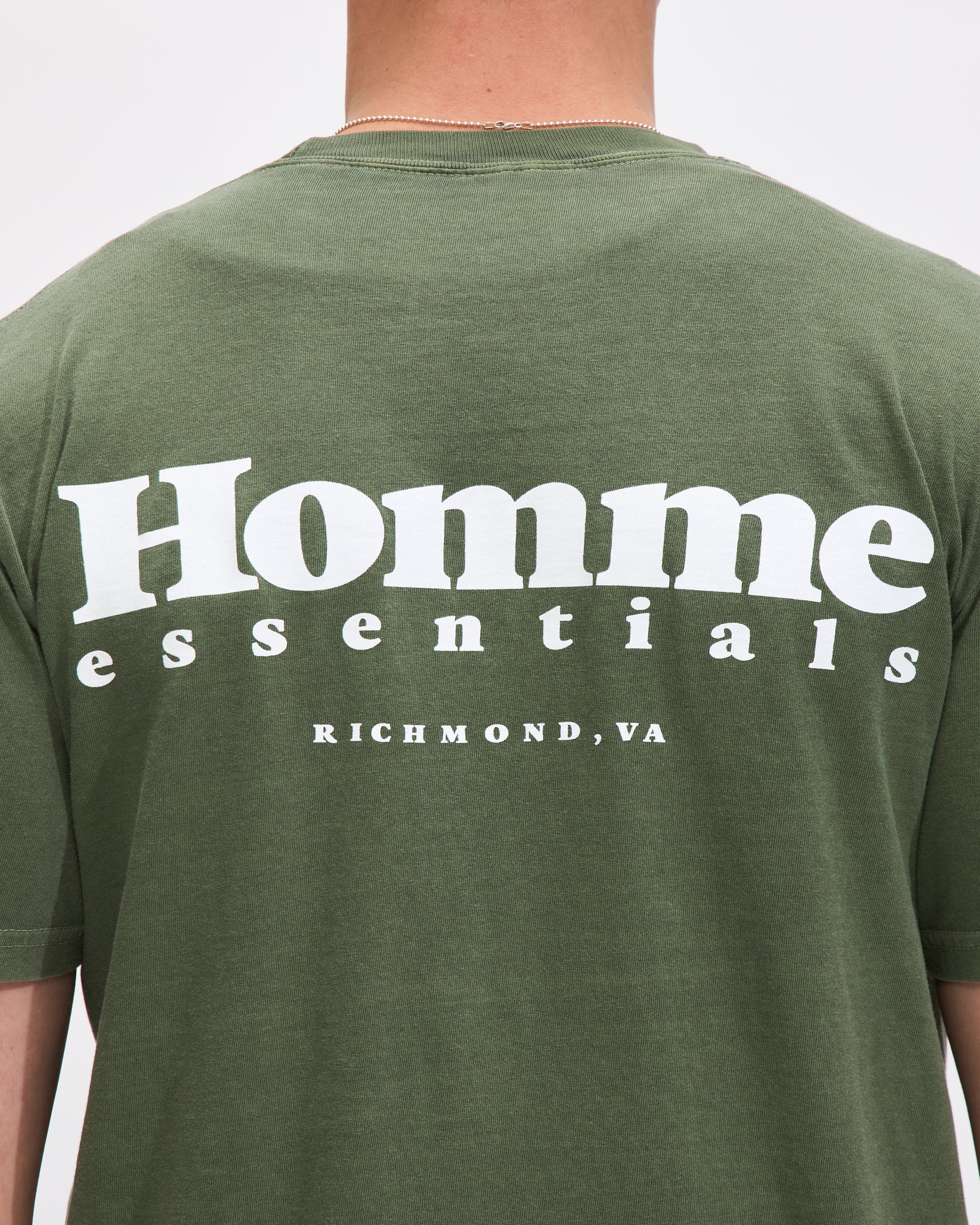 Homme Shop Tee in Hemp Homme Essentials