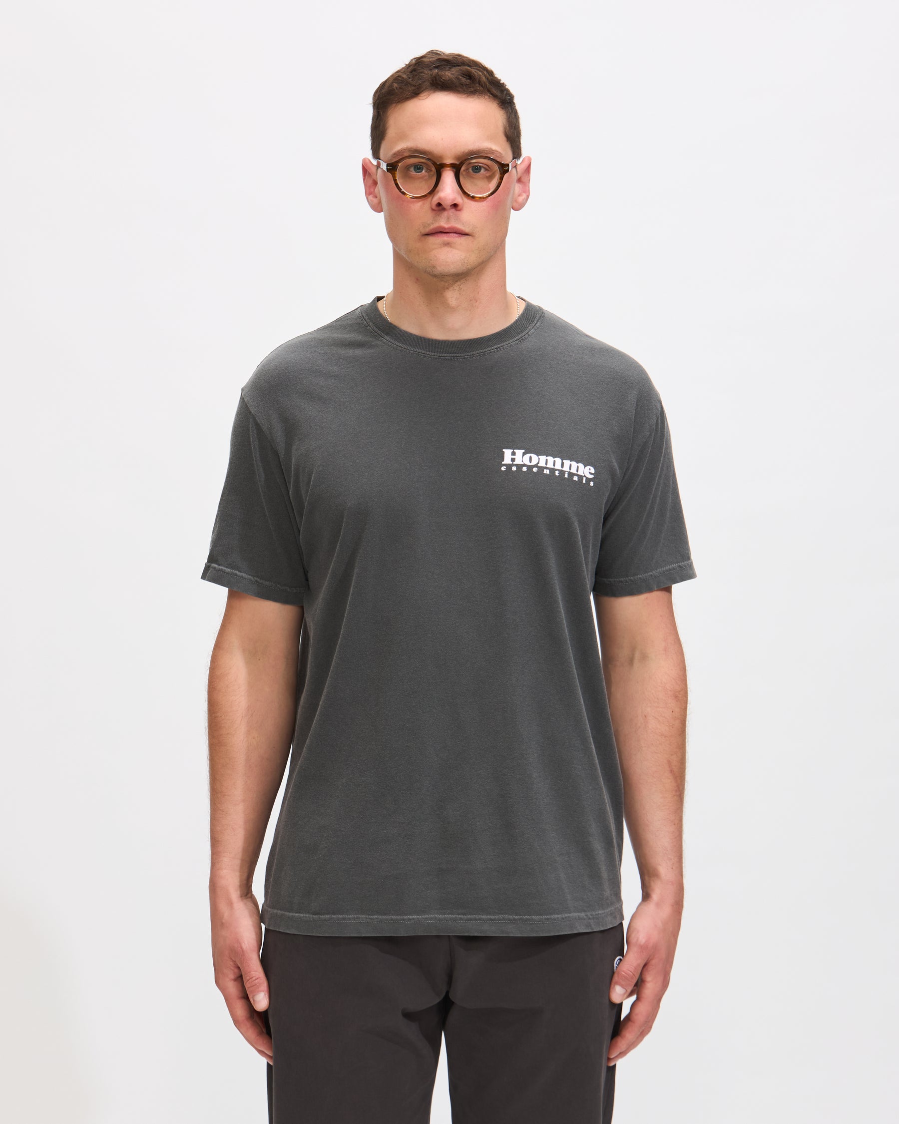 Homme Shop Tee in Pepper Homme Essentials