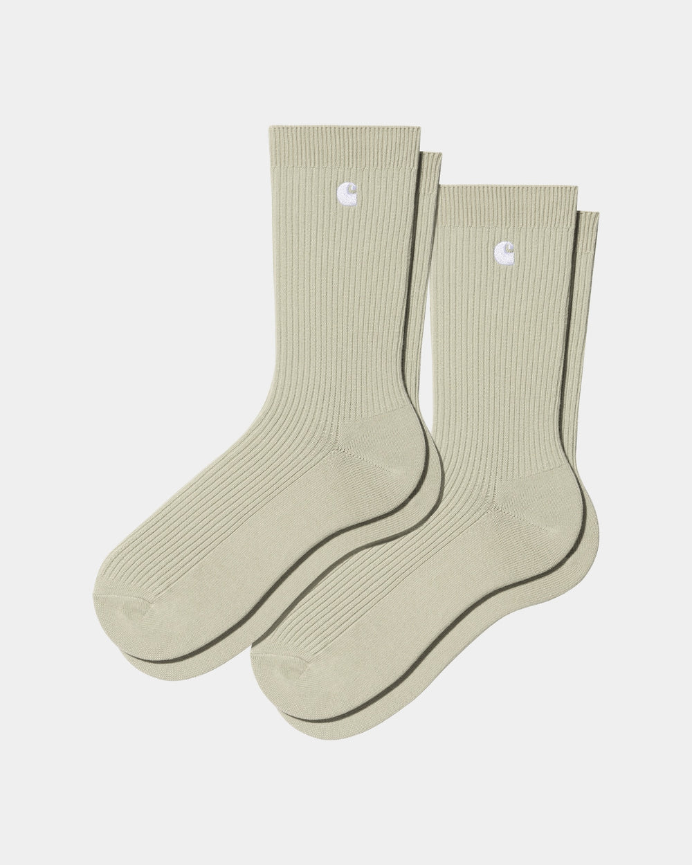 Madison Pack Socks in Beryl / White