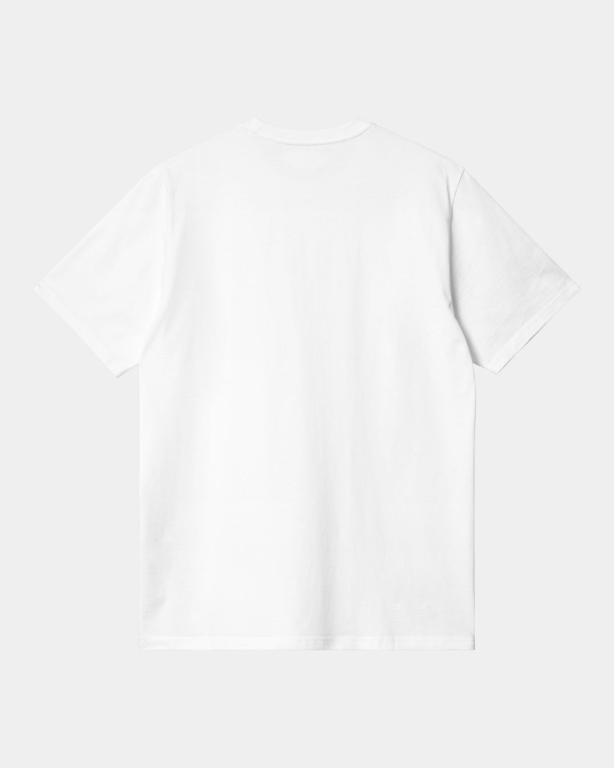 S/S Pocket Heart T-Shirt in White