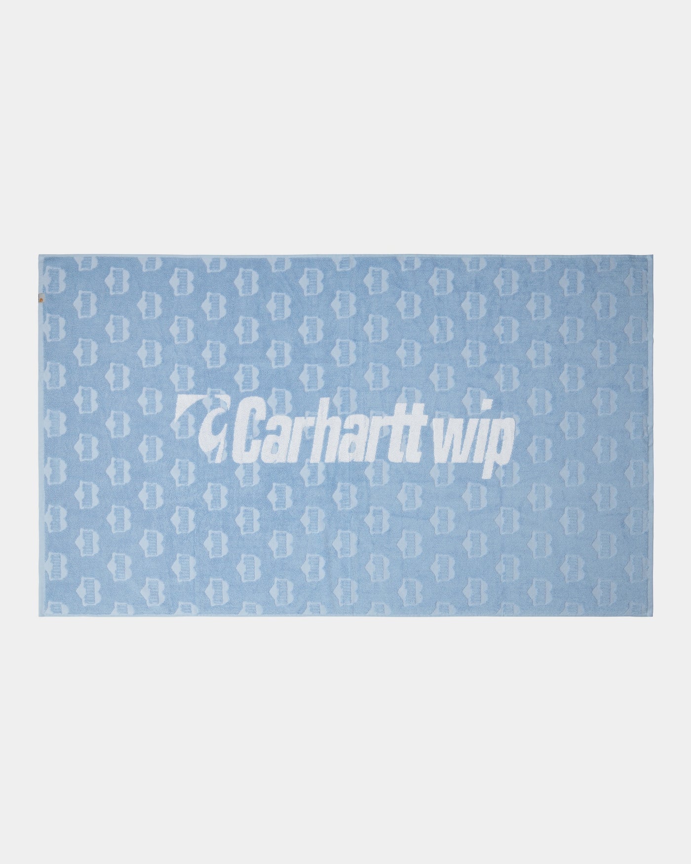 Heart Train Sport Towel Big in Bluebird
