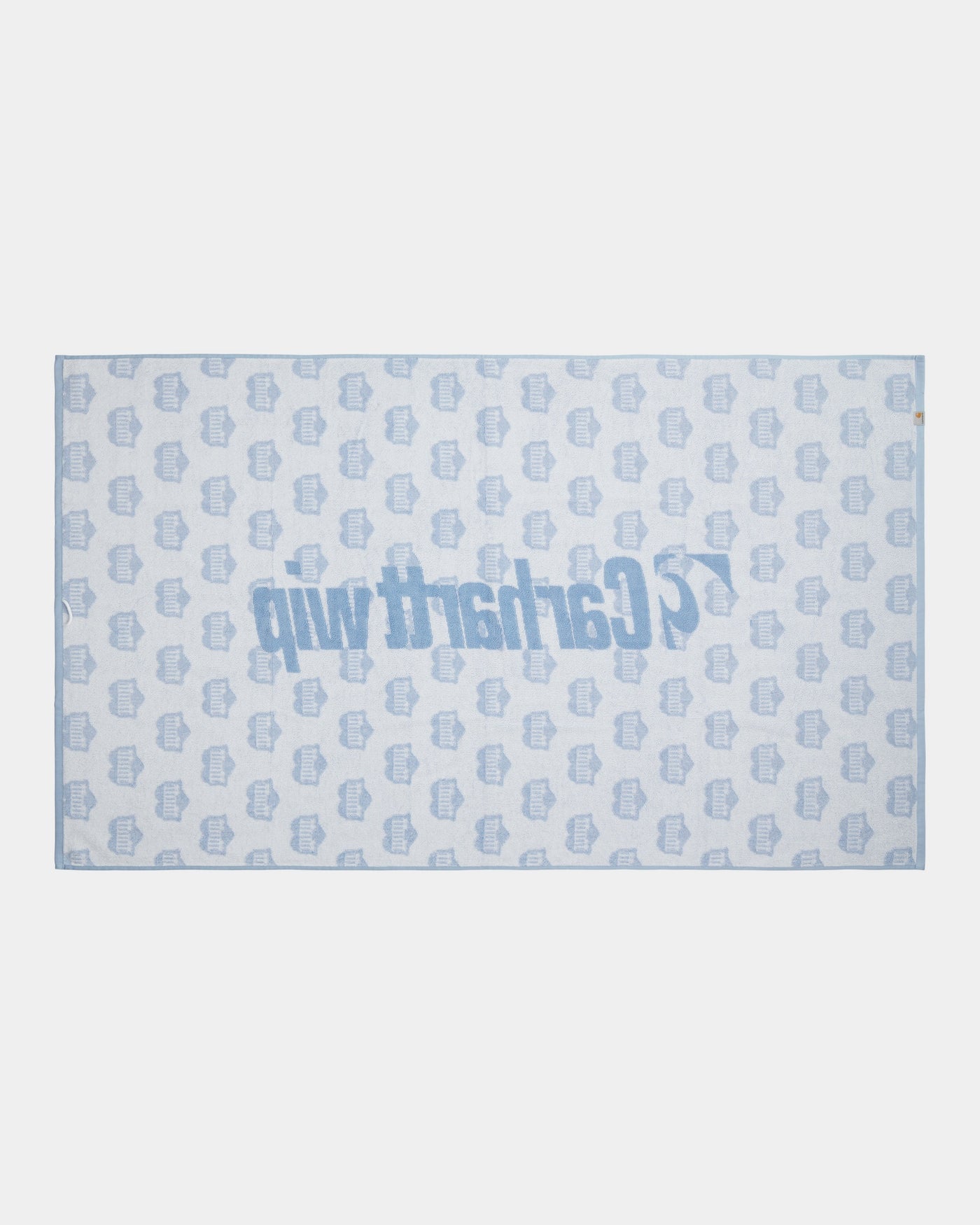 Heart Train Sport Towel Big in Bluebird