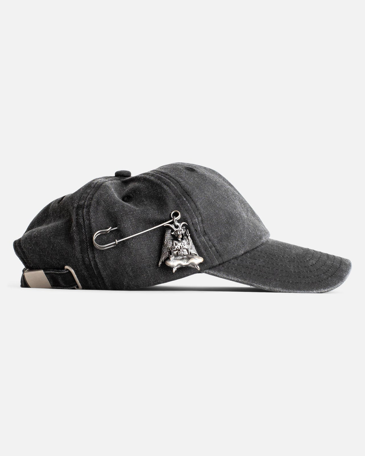 Everything's Fine Cap in Black