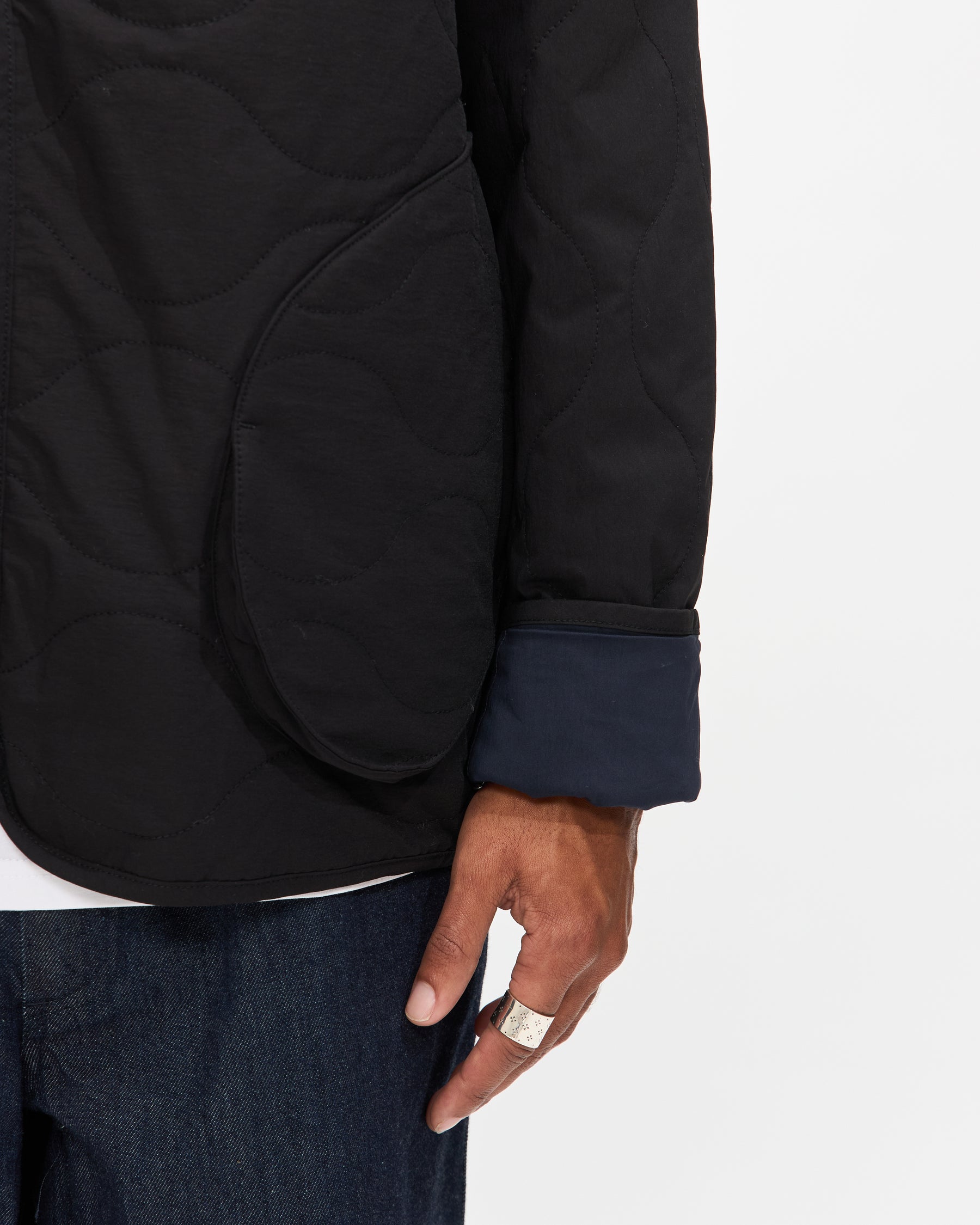 Khari Reversible Jacket in Black