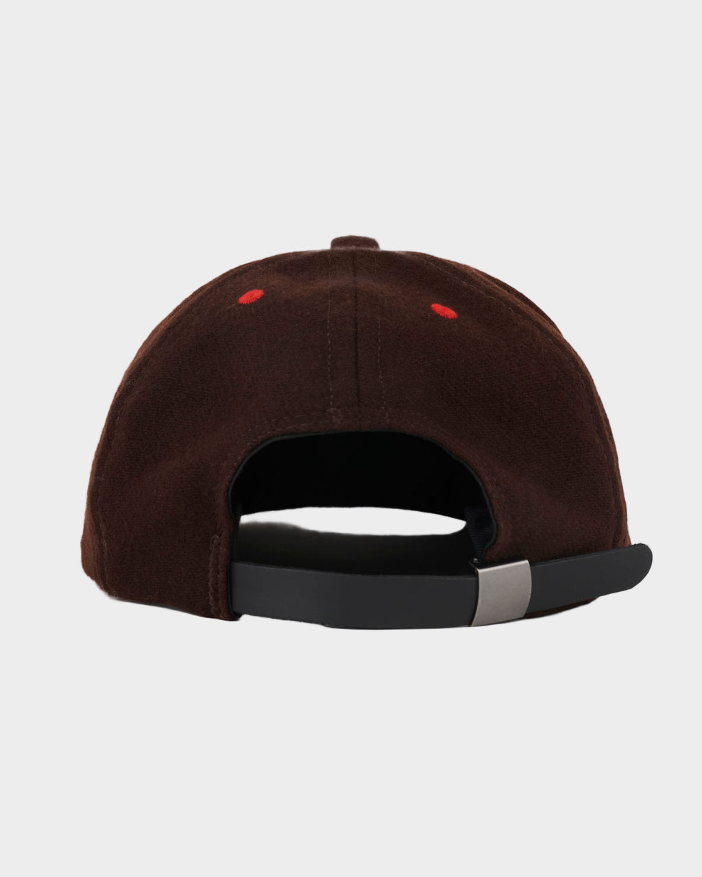Flannel Classic Logohead 6 Panel Hat in Brown