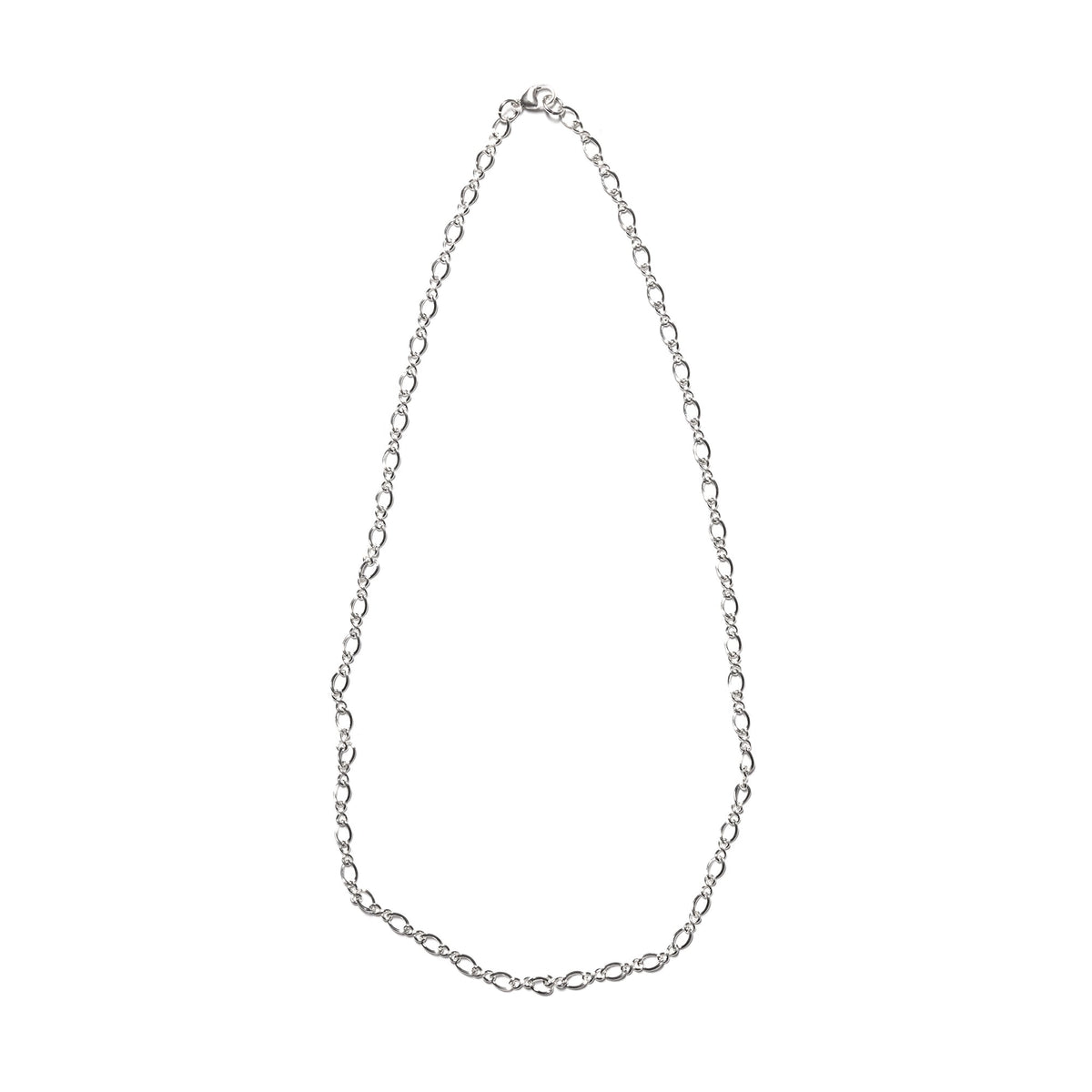 Figure Eight Chain in Silver