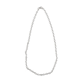 Figure Eight Chain in Silver