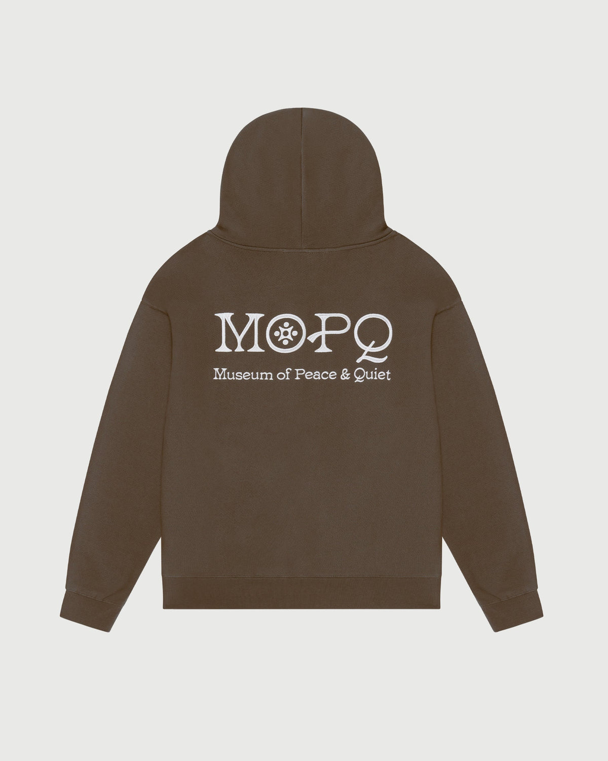 Southwest Zip-Up Hoodie in Brown