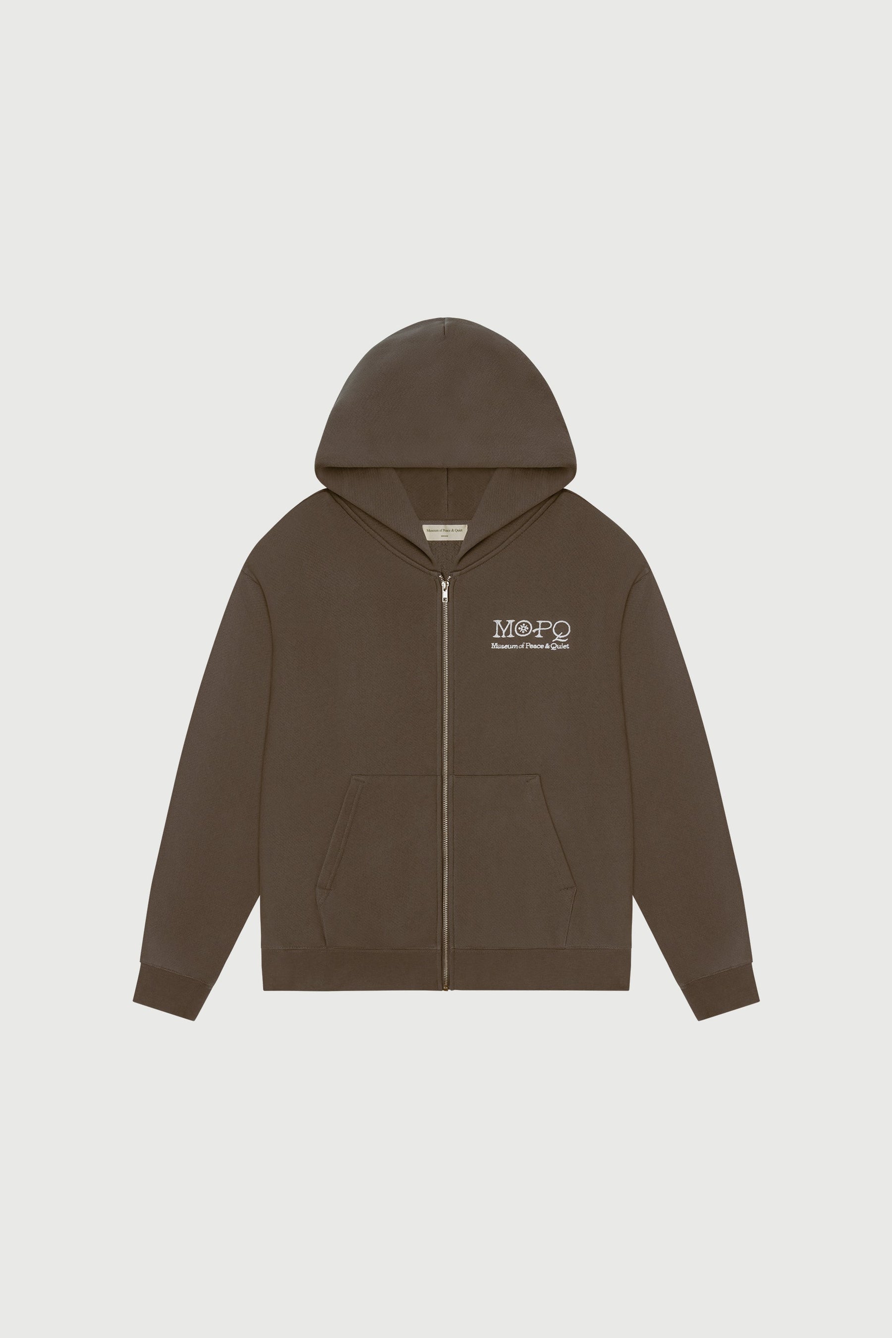 Southwest Zip-Up Hoodie in Brown