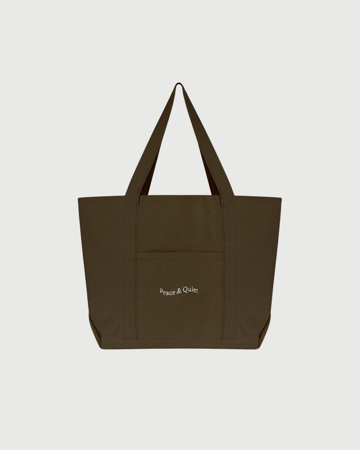 Wordmark Boat Tote in Green