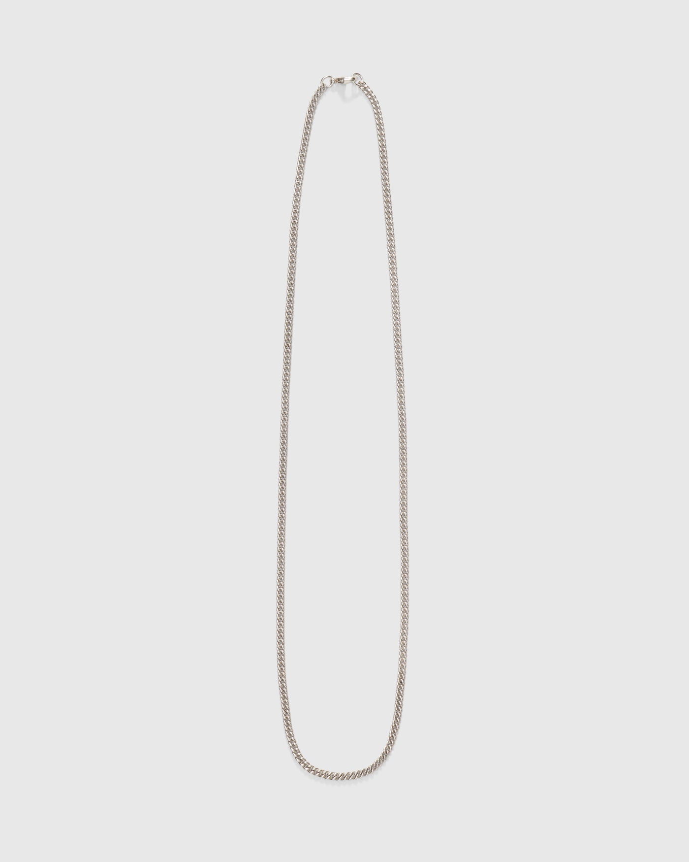 Maple 4MM Curb Chain in Silver 925 Homme Essentials