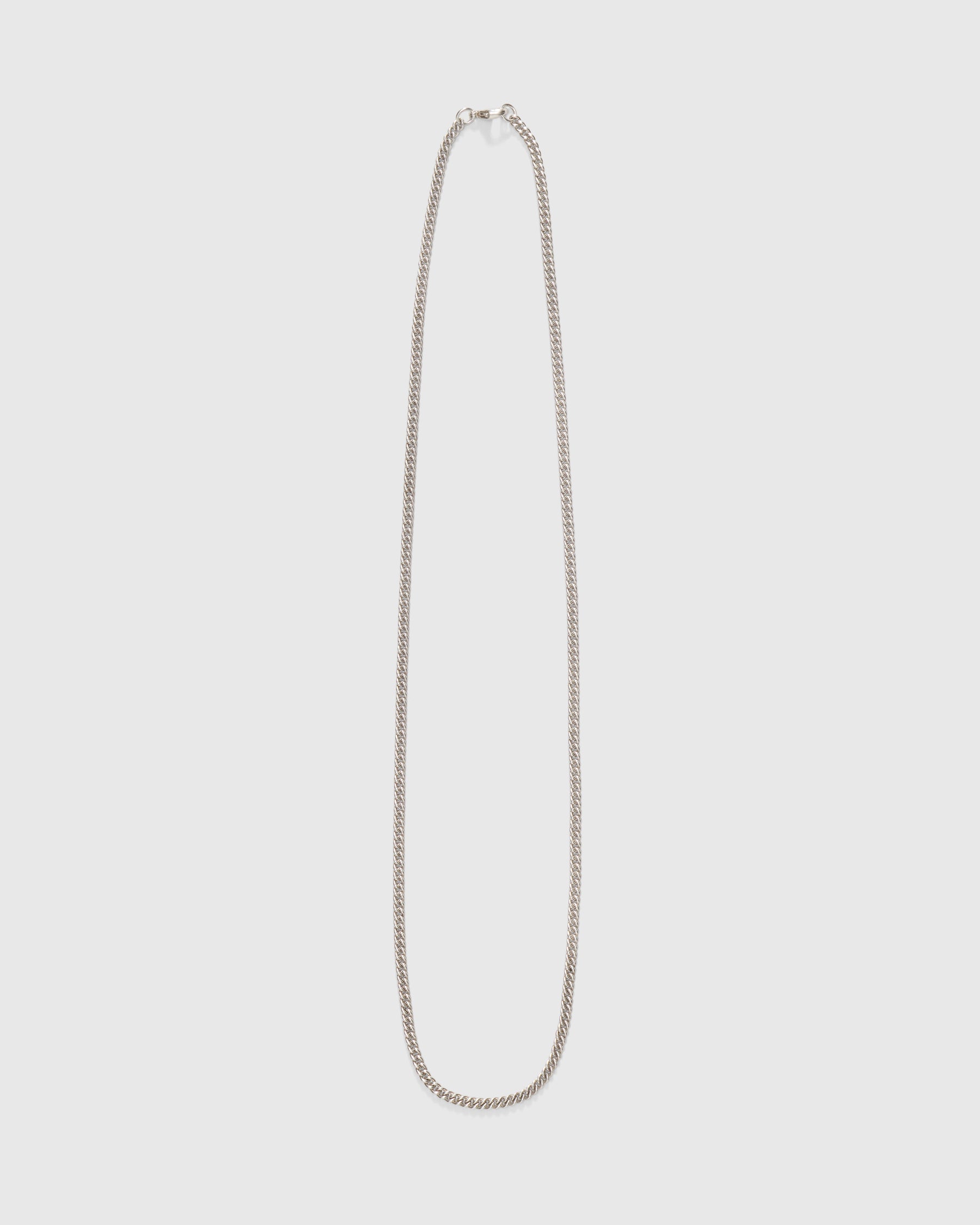 Maple 4MM Curb Chain in Silver 925 Homme Essentials