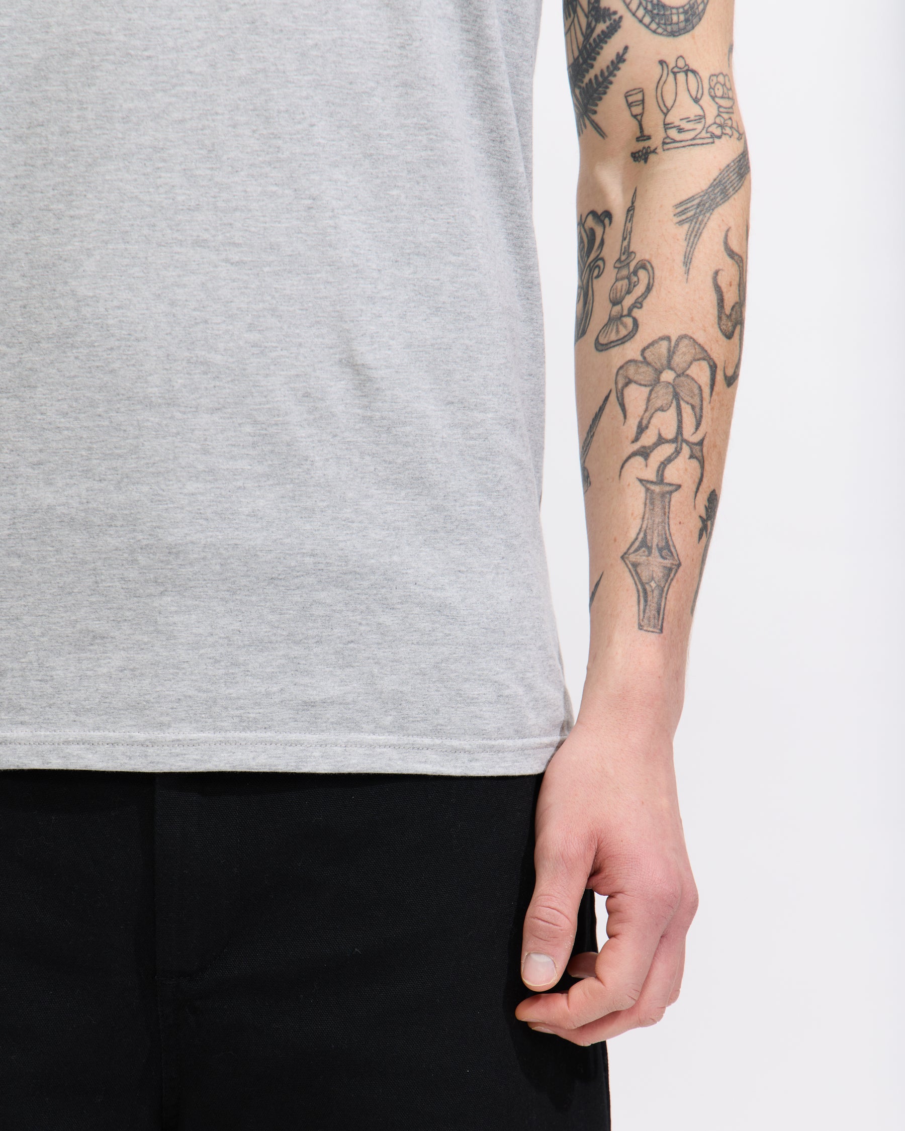 2 Pack Tank Top in White/ T. Grey