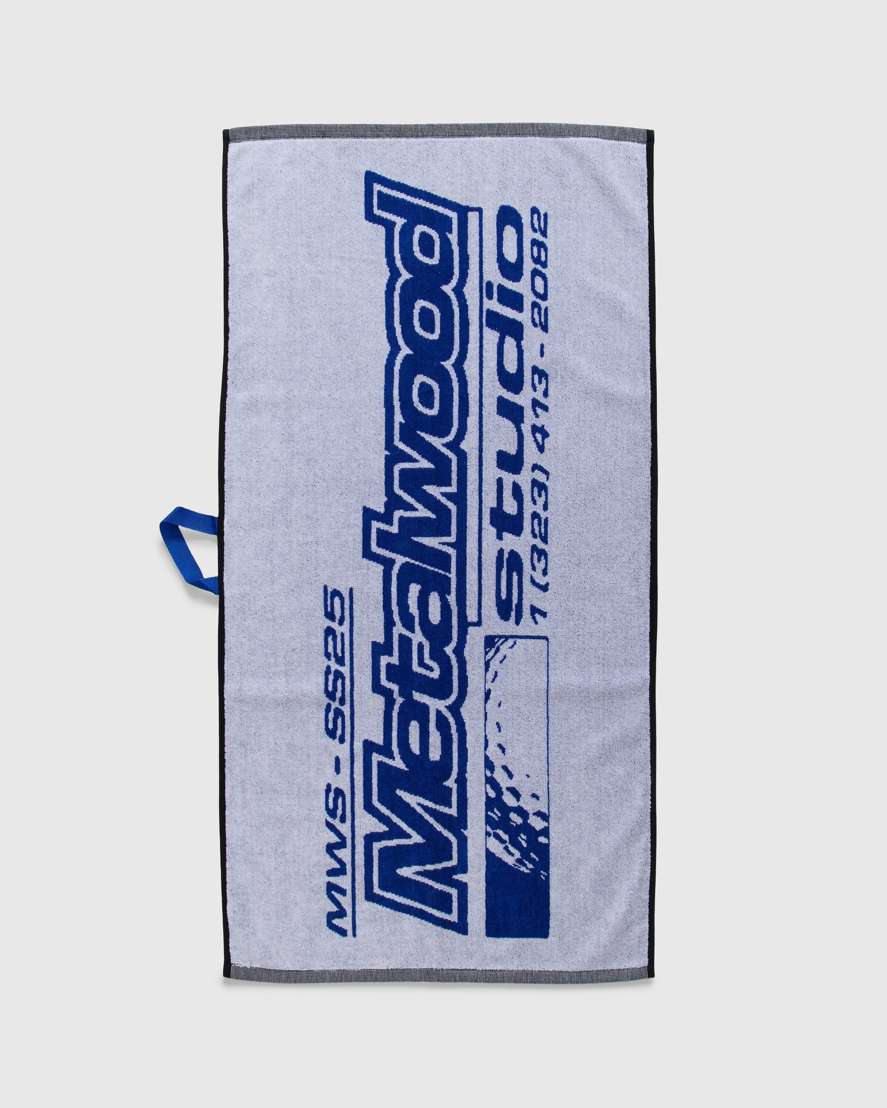 Metalwood Studio La Brea Shop Caddie Towel in White Homme Essentials