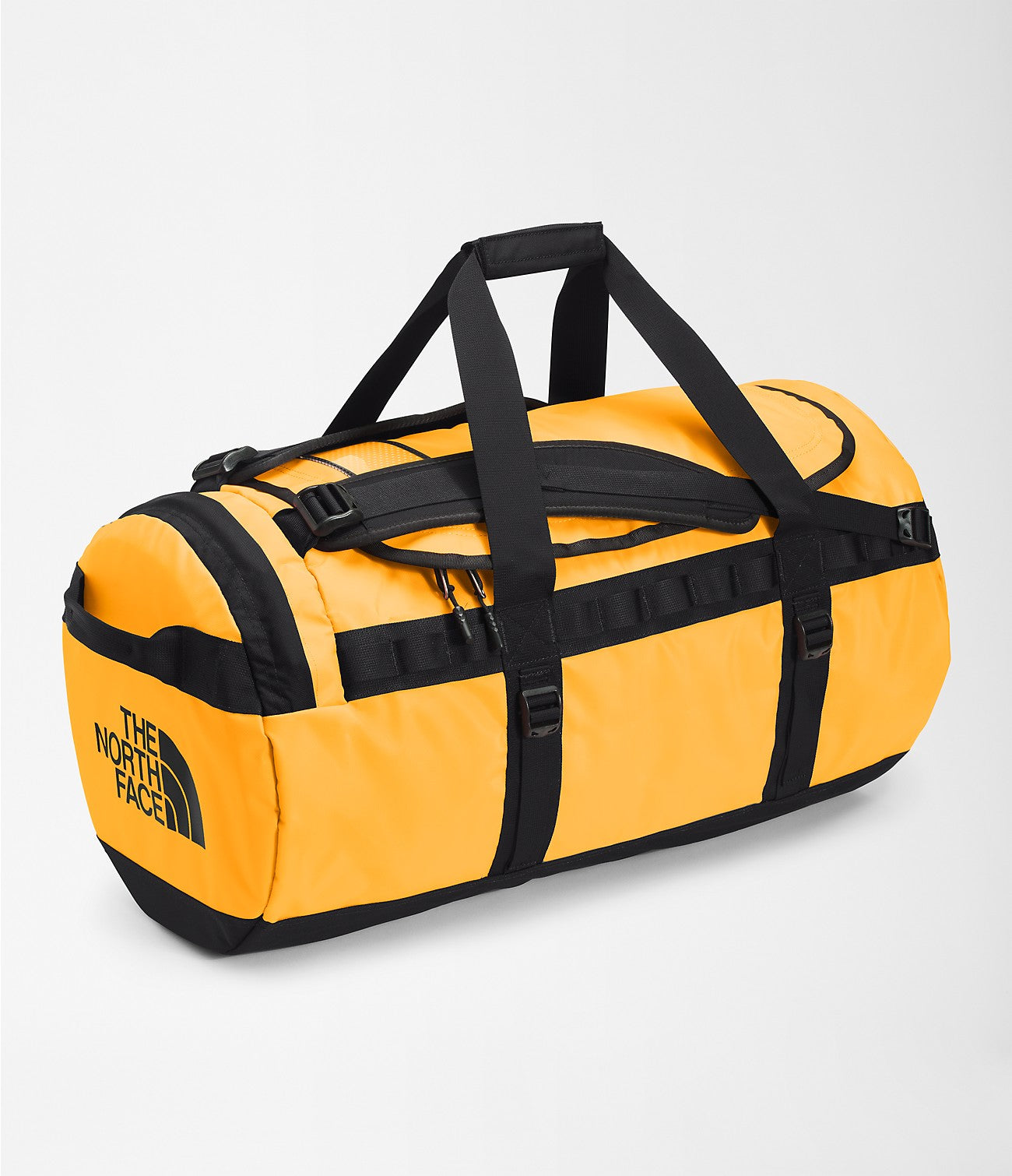 Medium Base Camp Duffel in Summit Gold / TNF Black
