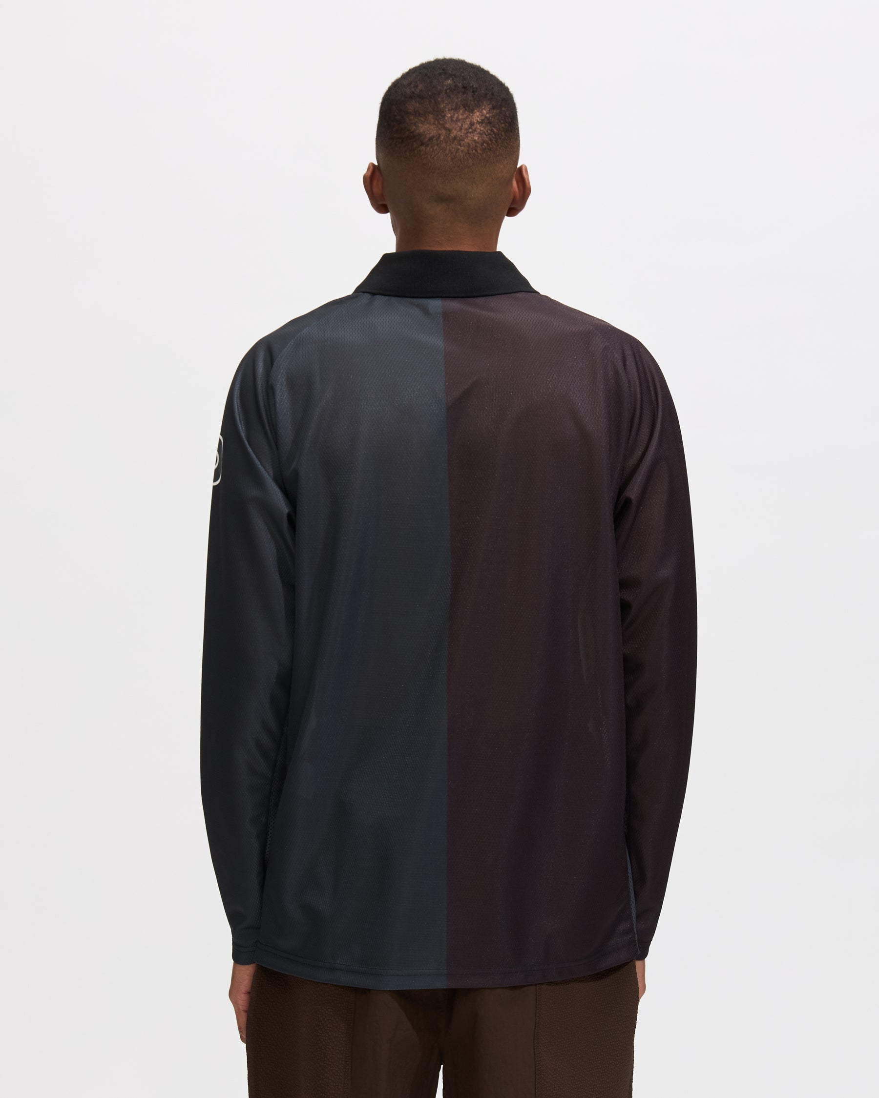 Pop Trading Company Pop Sportif Longsleeve Shirt in Black Homme Essentials