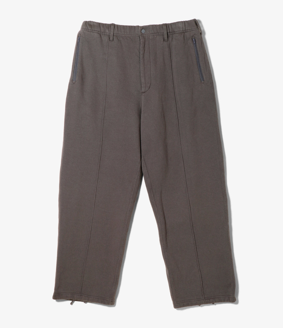 Knit Leisure Pant in Graphite 12oz Cotton Fleece