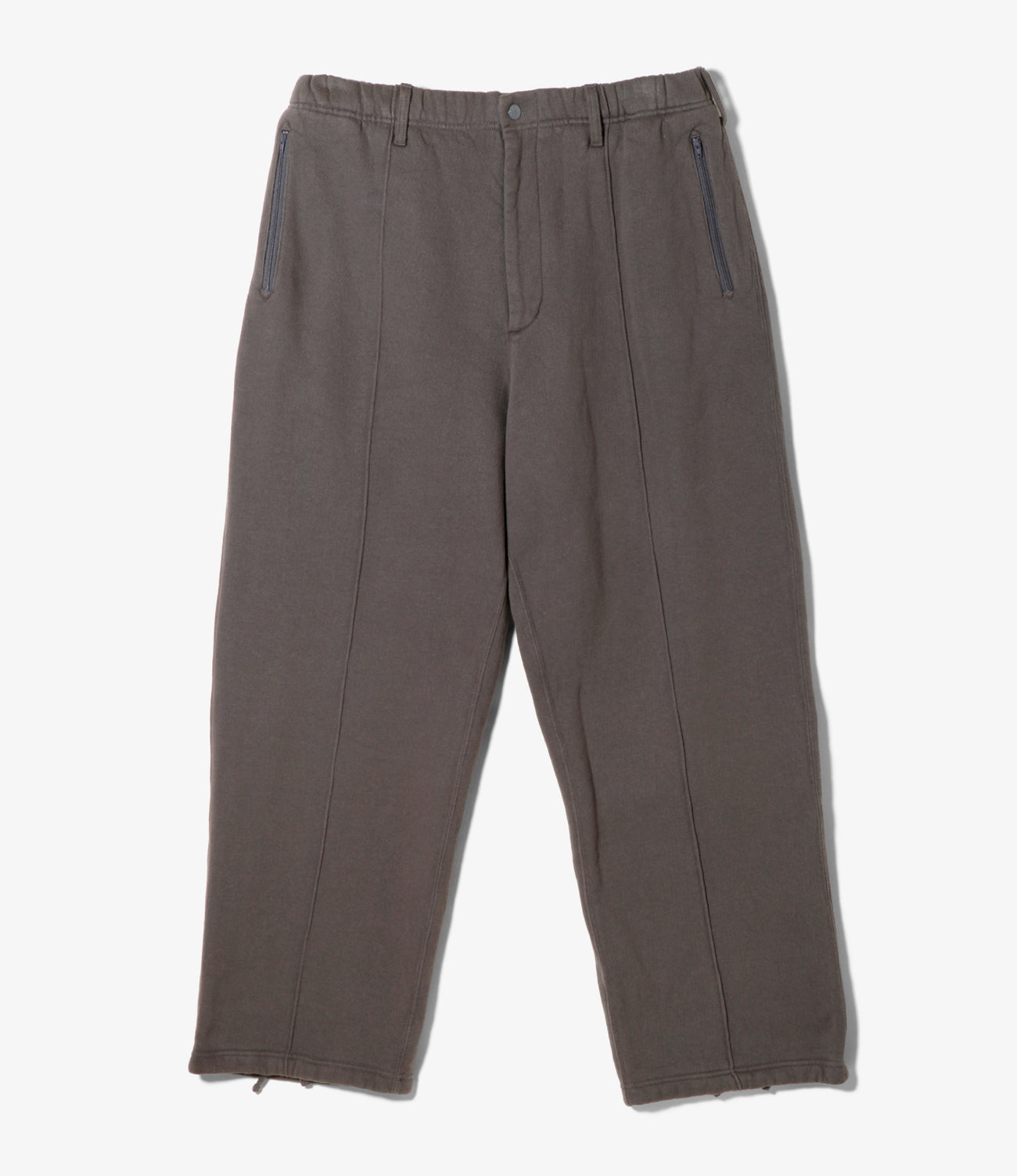 Knit Leisure Pant in Graphite 12oz Cotton Fleece