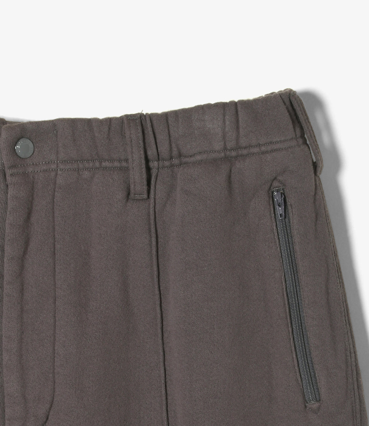 Knit Leisure Pant in Graphite 12oz Cotton Fleece