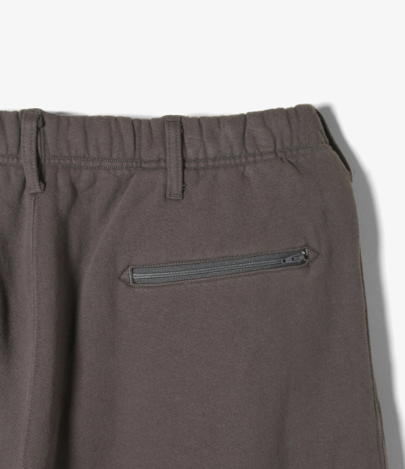 Knit Leisure Pant in Graphite 12oz Cotton Fleece