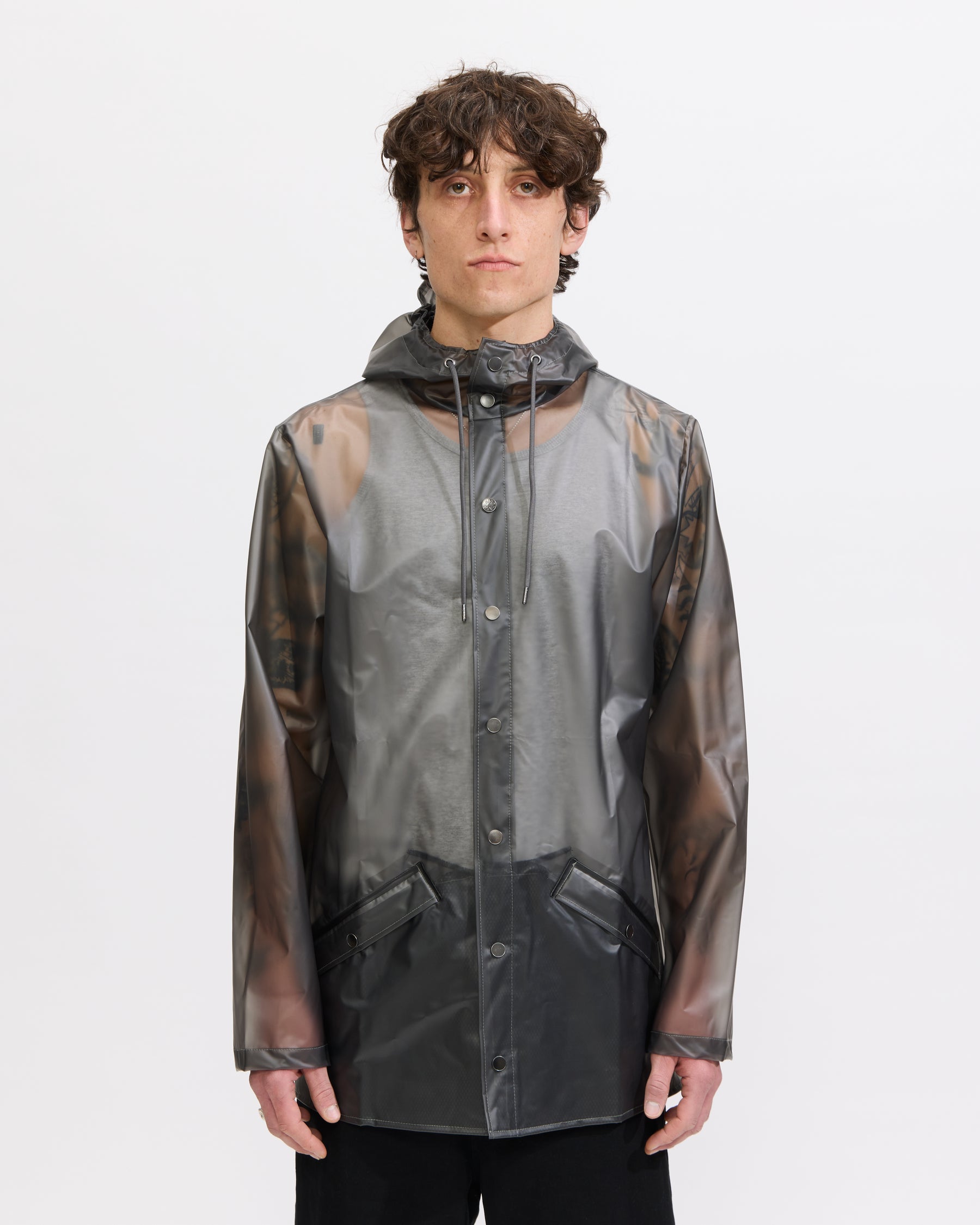Rains Jacket in Mist Homme Essentials