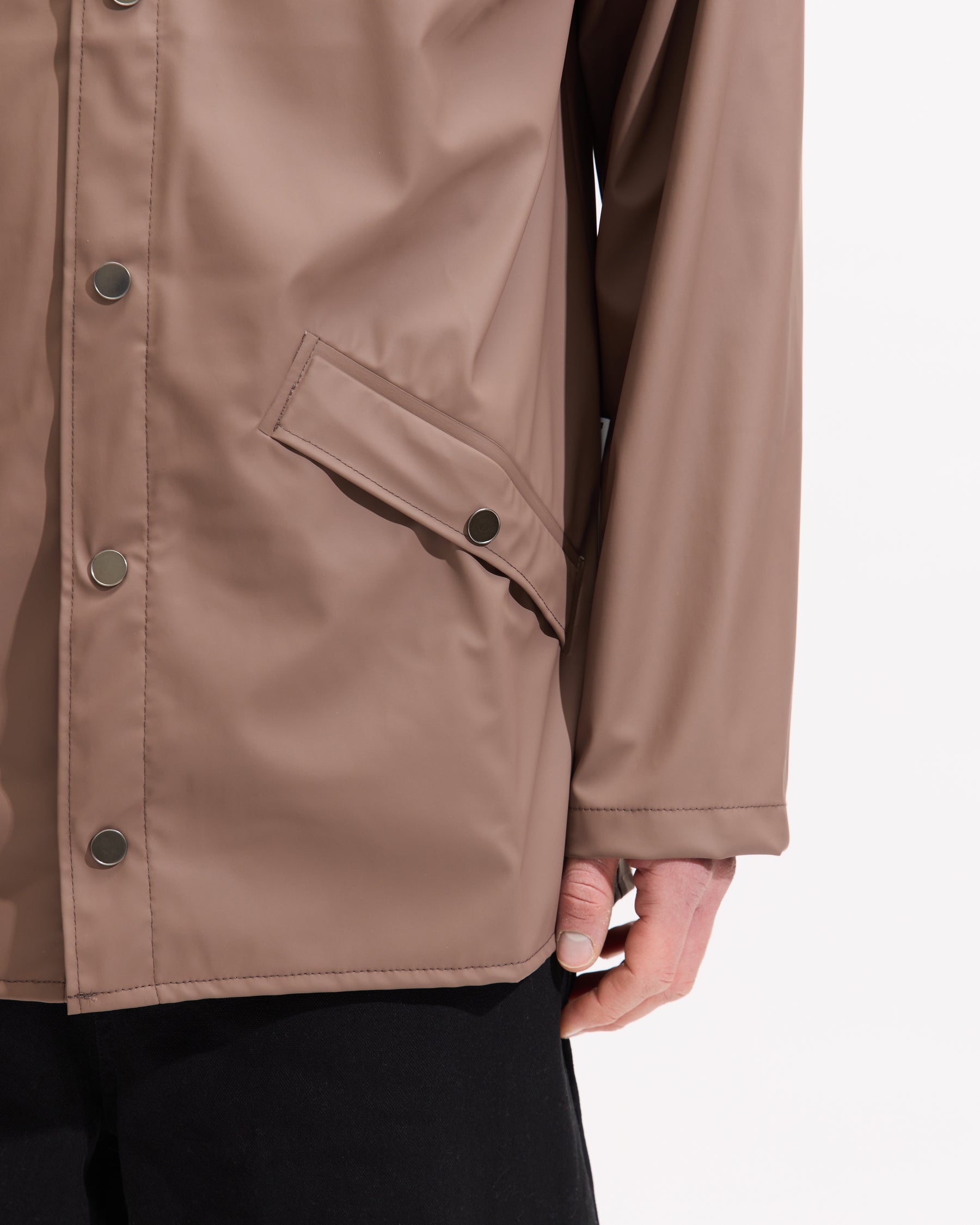 Rains Jacket in Shade Homme Essentials