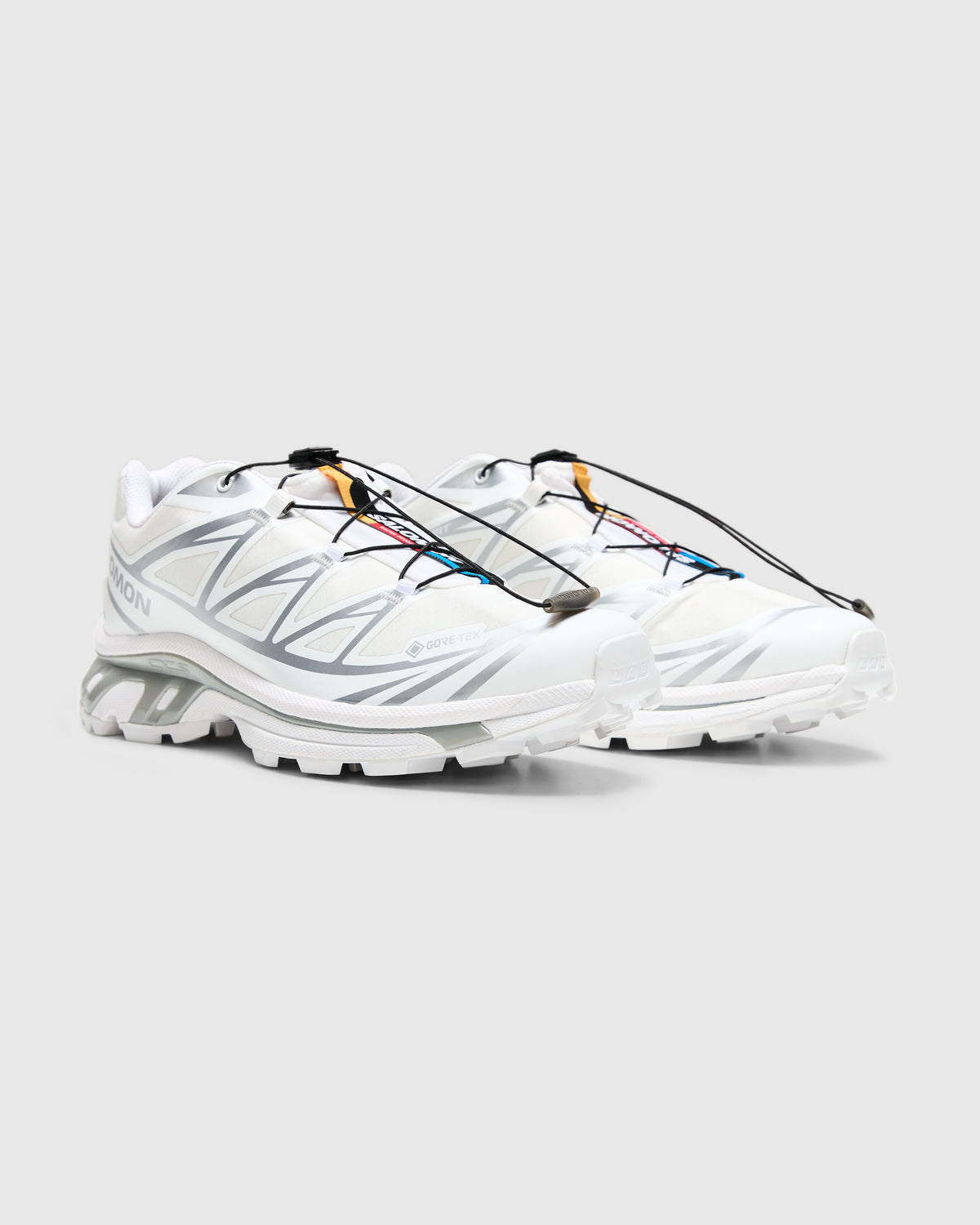 Salomon XT-6 Gore-Tex in White/White/Ftw Silver Homme Essentials