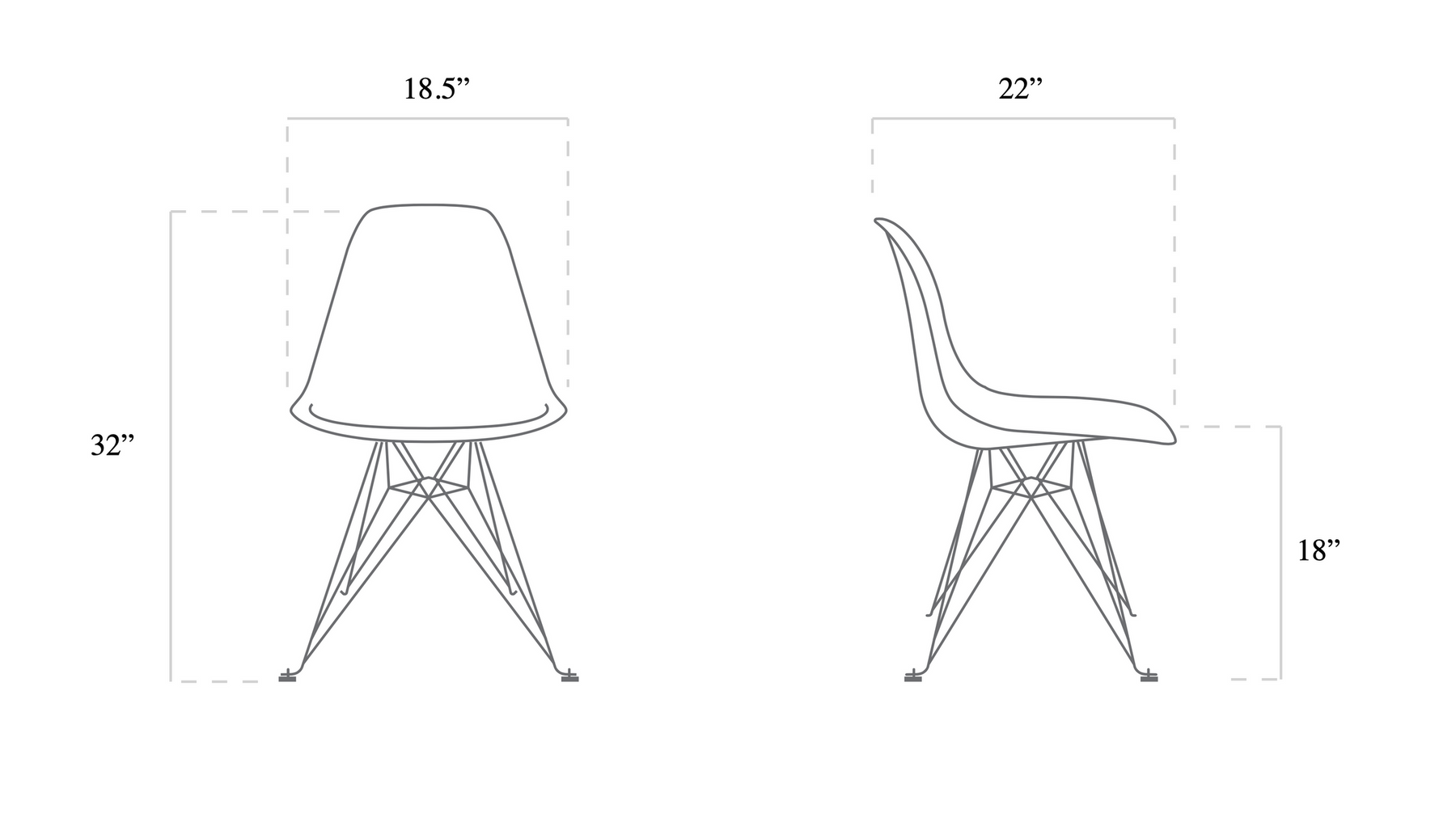NERD Modernica Shell Chair in Camo