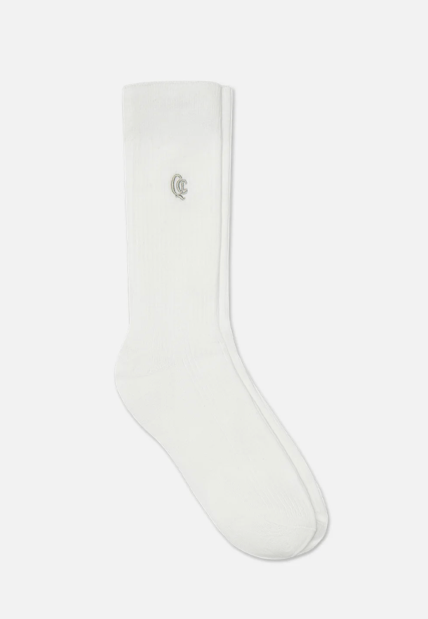 QG Heritage Socks in Off-White