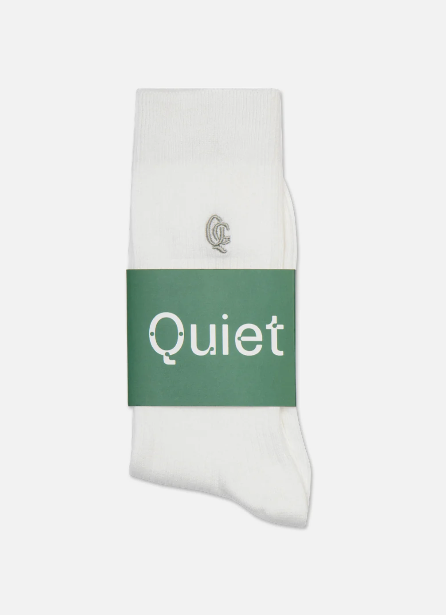 QG Heritage Socks in Off-White
