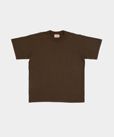Makaha SS T-Shirt 300 GSM Japanese Jersey in Turkish Coffee