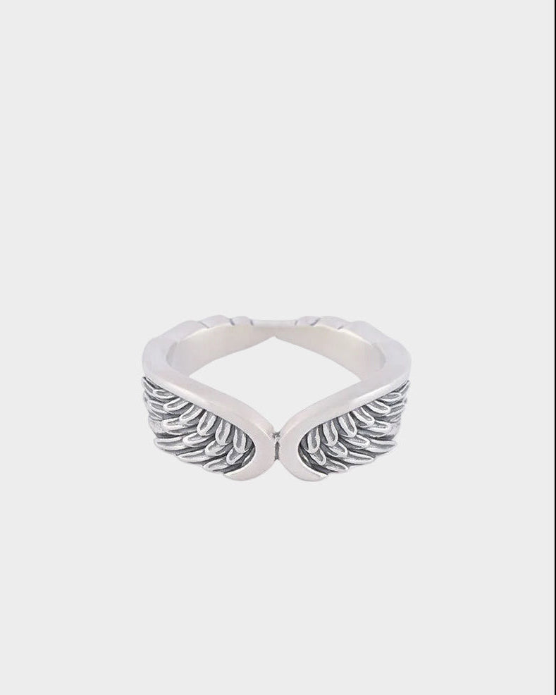 Silver Angel Ring