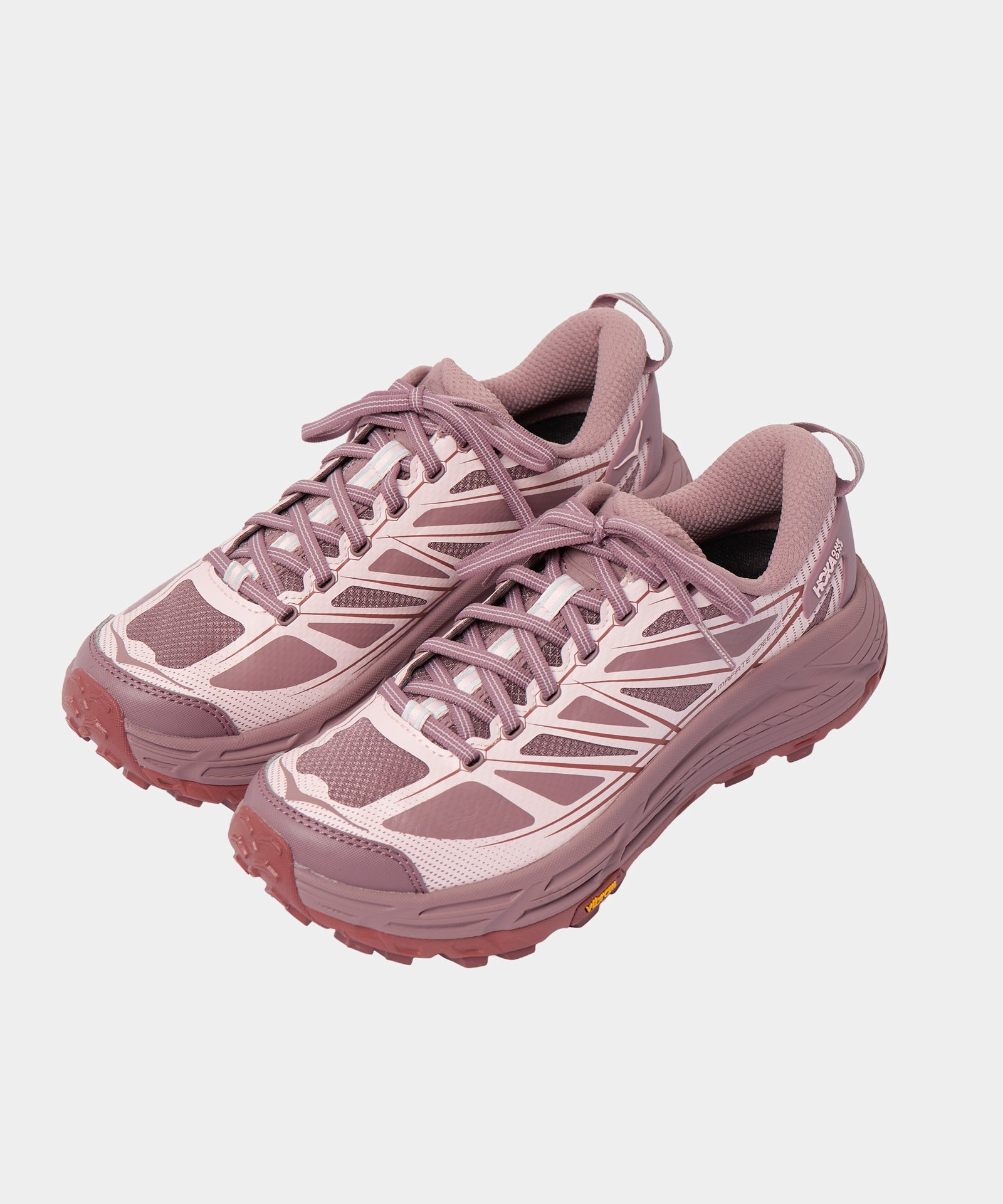 Hoka Women's U Mafate Speed 2 in Classic Mauve/Carnation