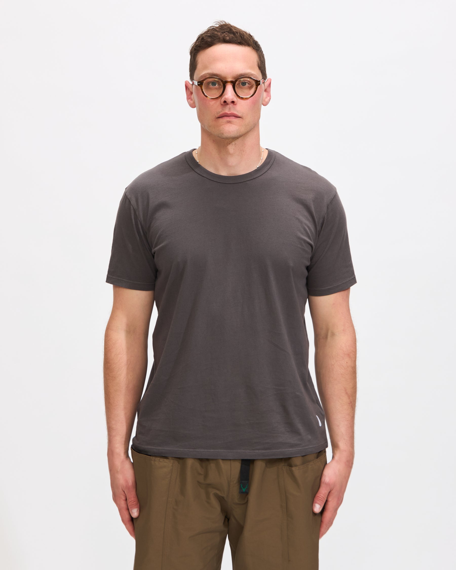 Standard Issue Fitted Tee in Vintage Black Homme Essentials