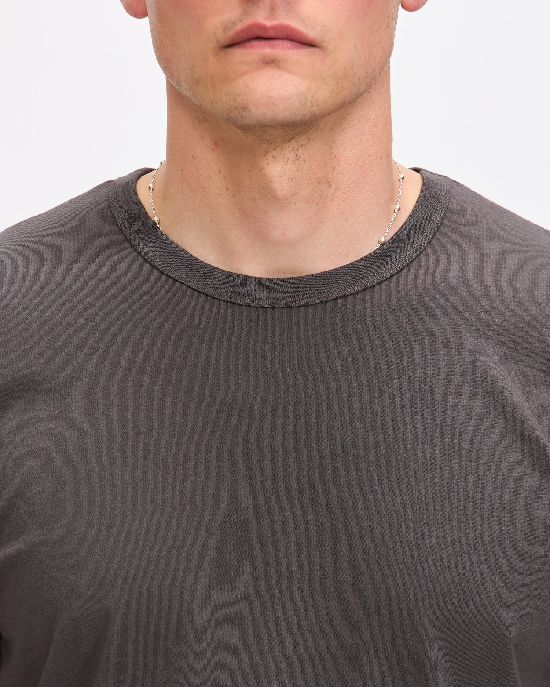 Standard Issue Fitted Tee in Vintage Black Homme Essentials