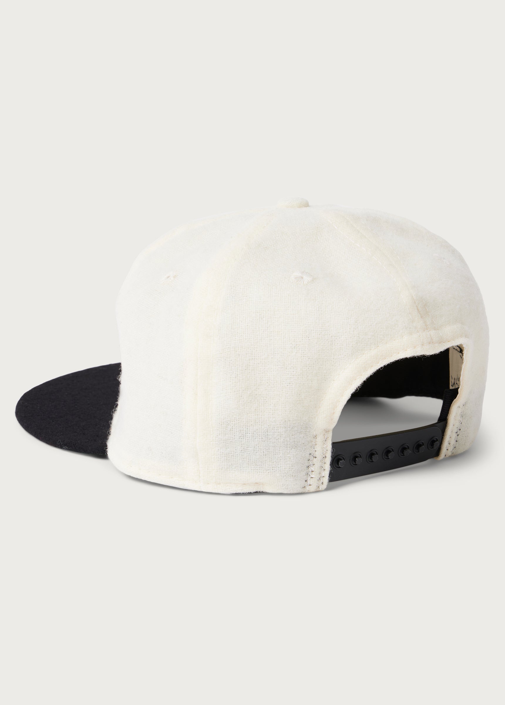 Team Hat in Bone/Black