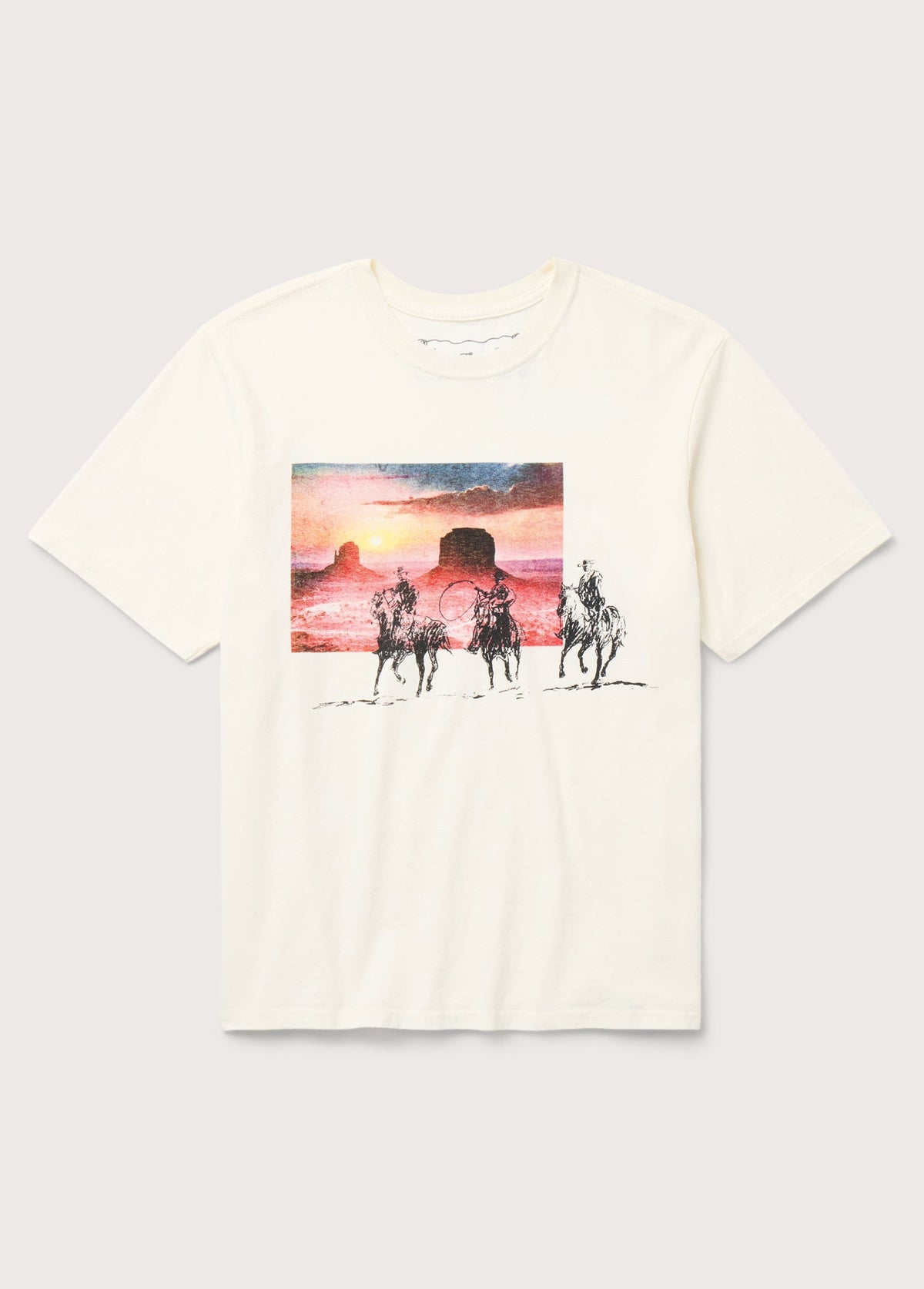 The Day The Rains Came T-Shirt in Bone