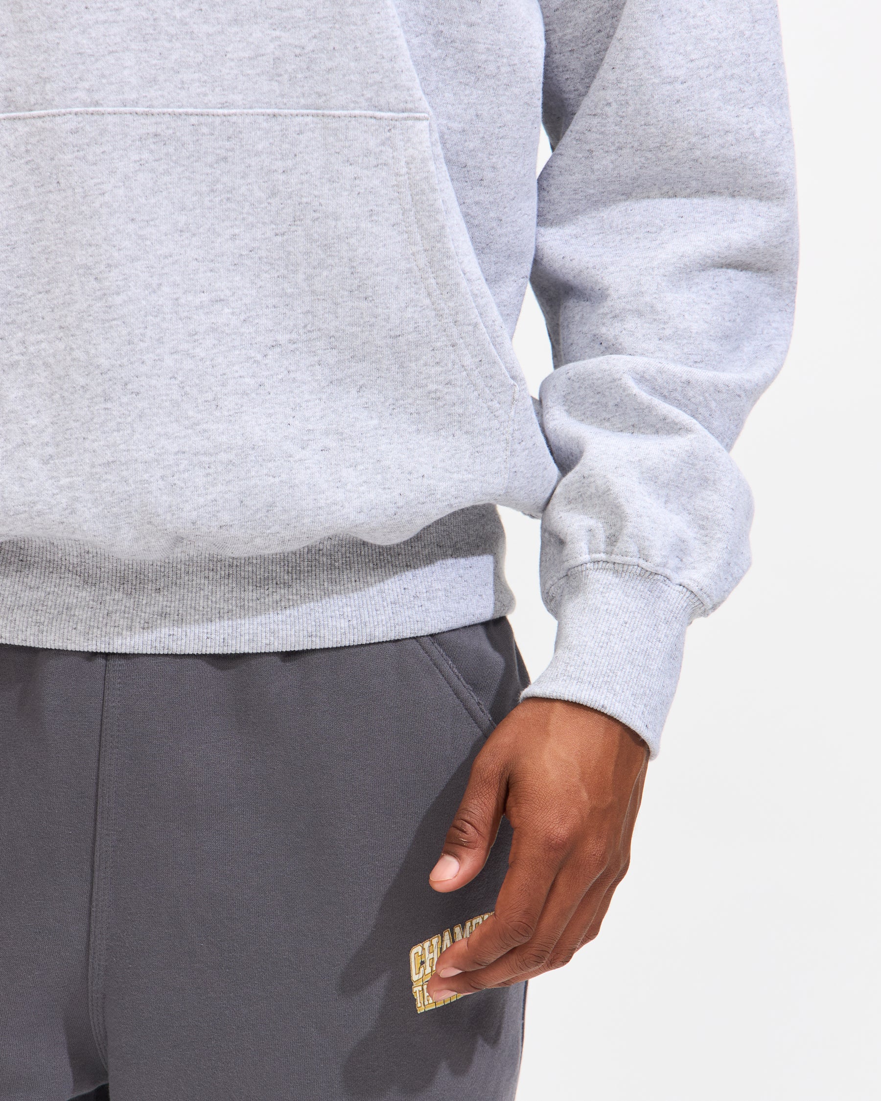Thisisneverthat Solar System Hoodie in Heather Grey Homme Essentials