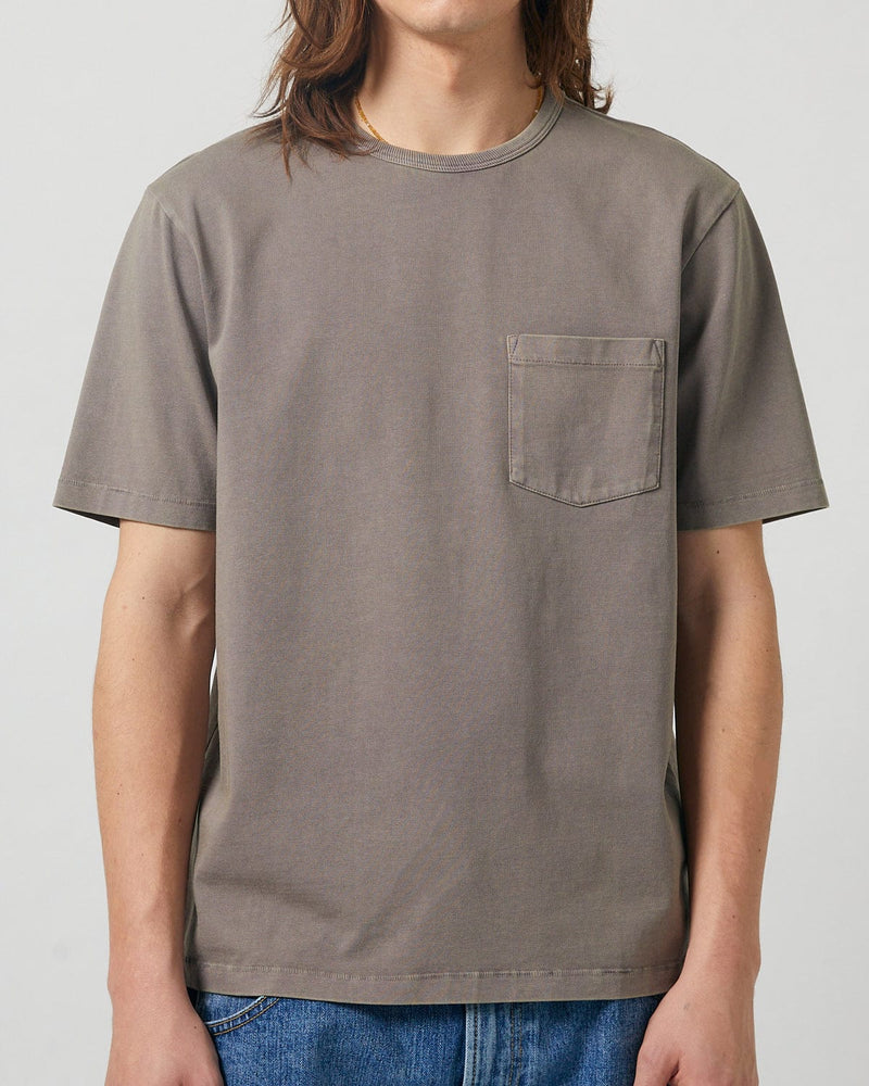 Garment Dye Tee in Smoke