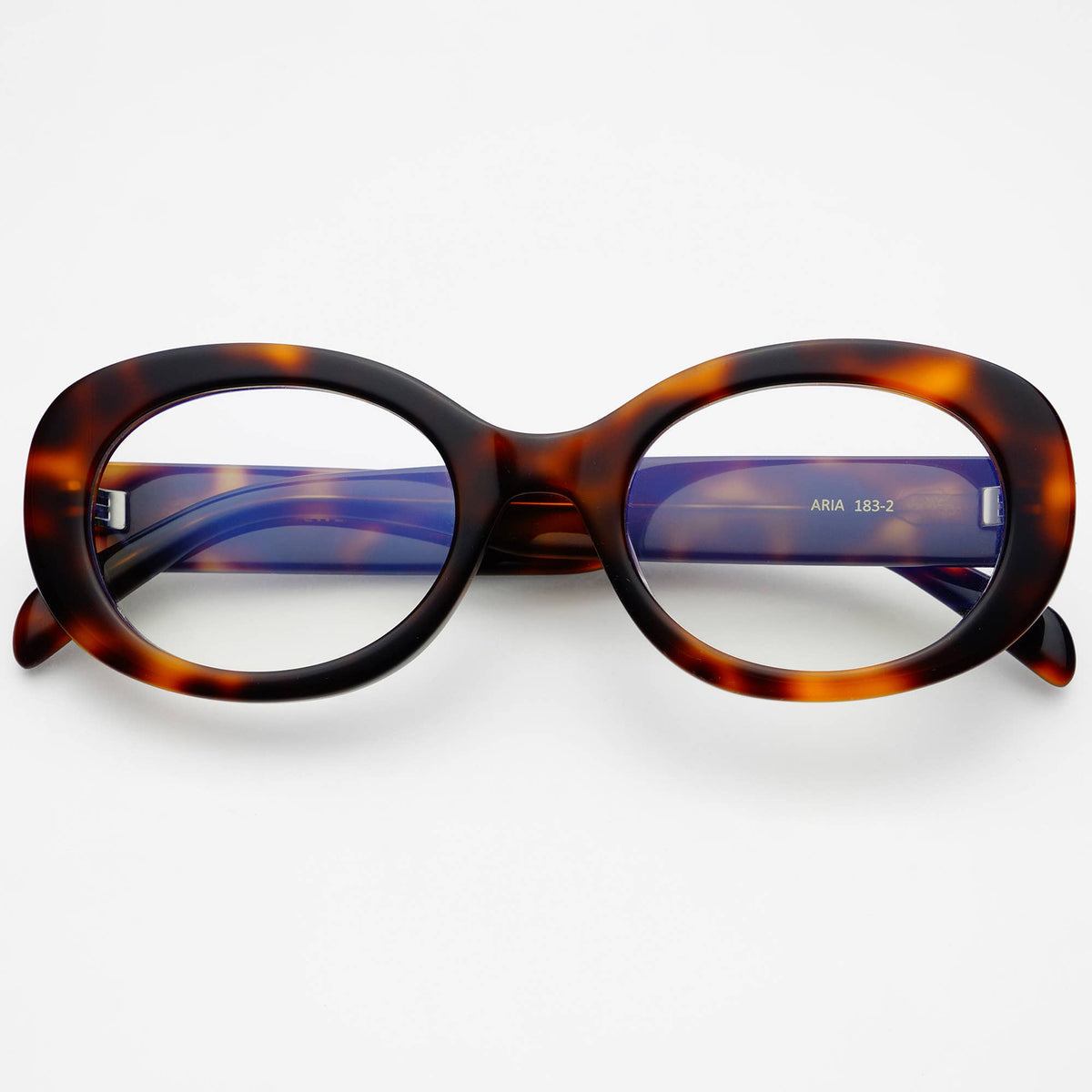 Aria Blue Light Readers in Brown Tortoise
