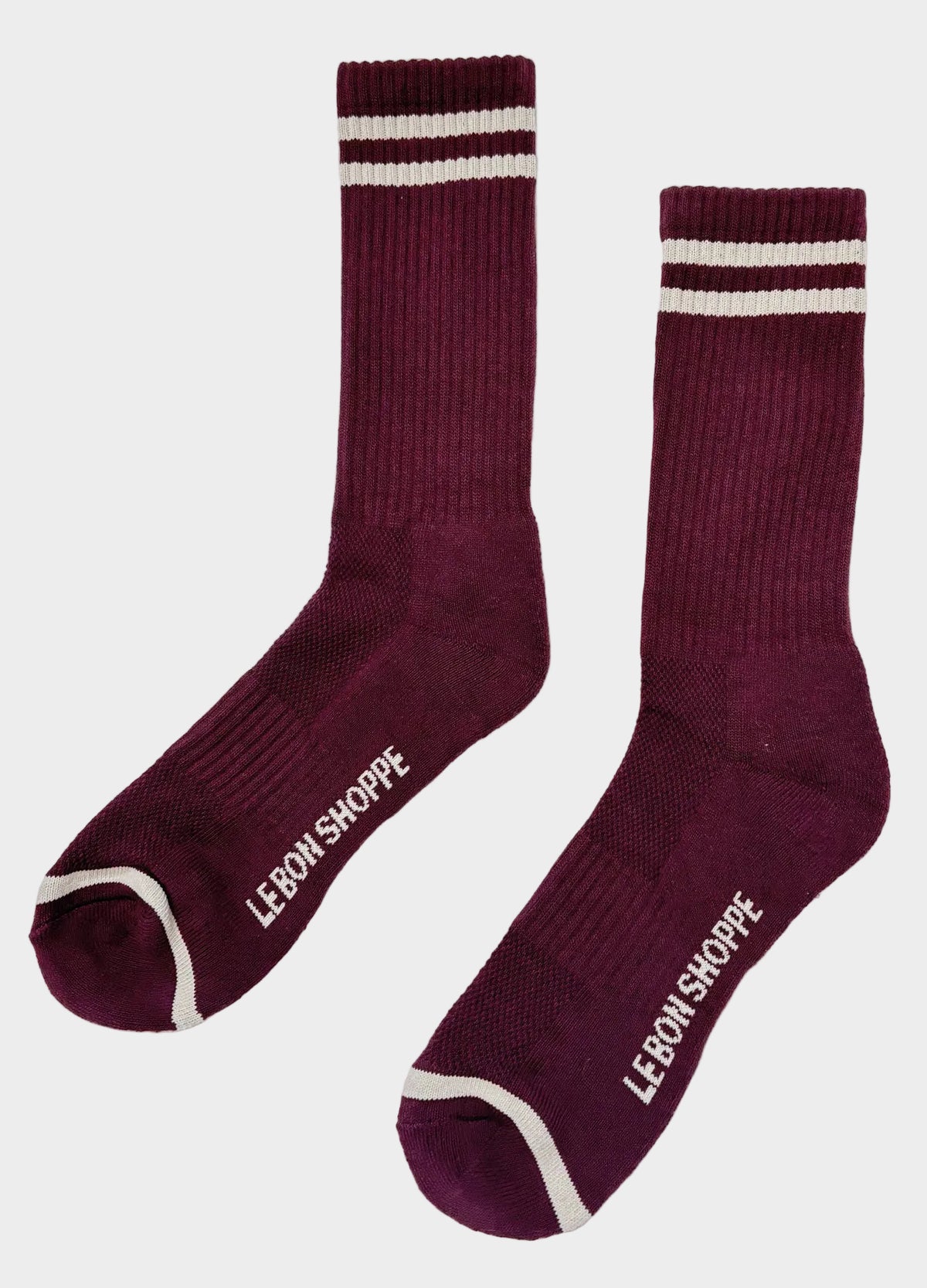 Extended Boyfriend Socks in Wood