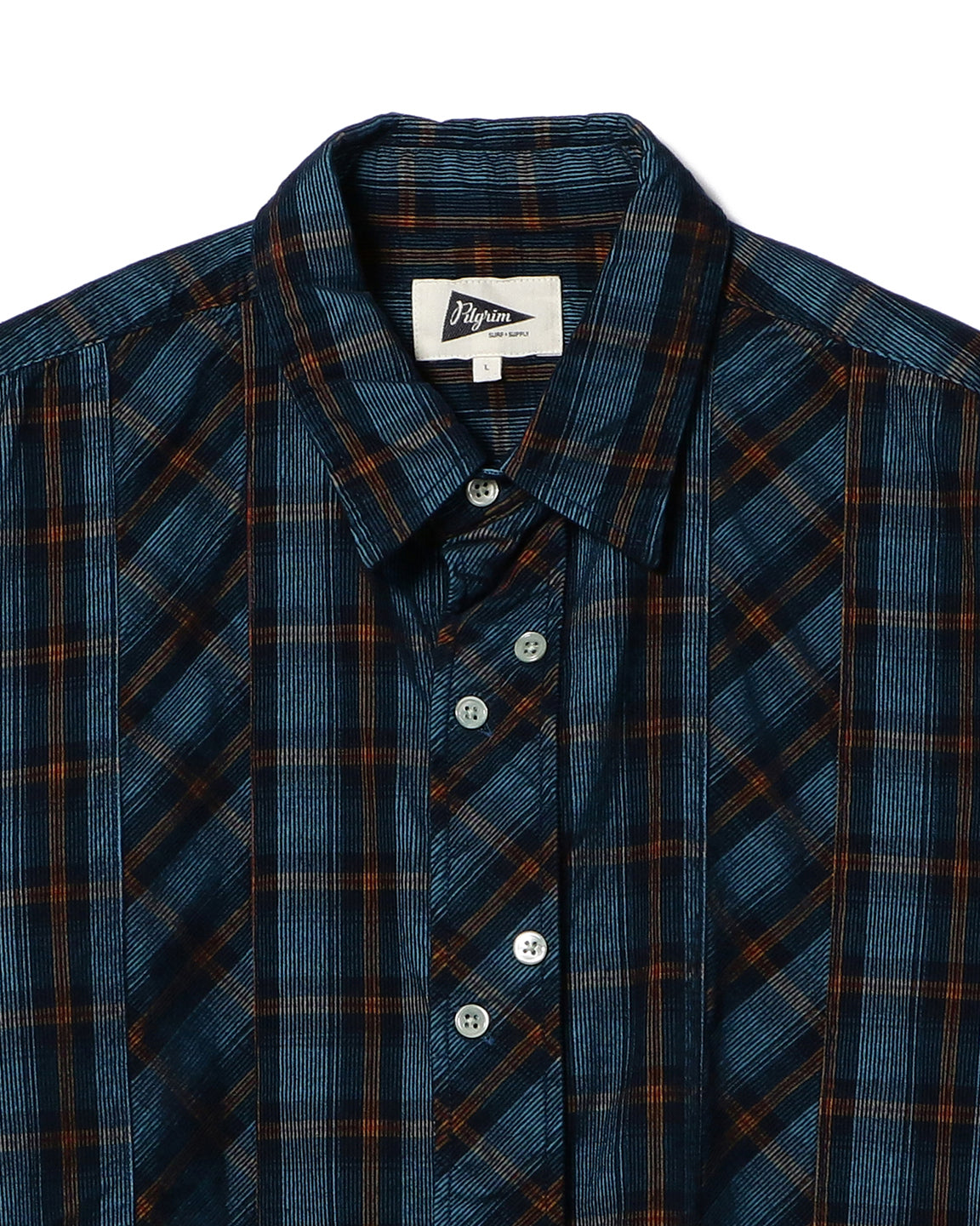 Don Fisherman Corduroy Shirt in Blue
