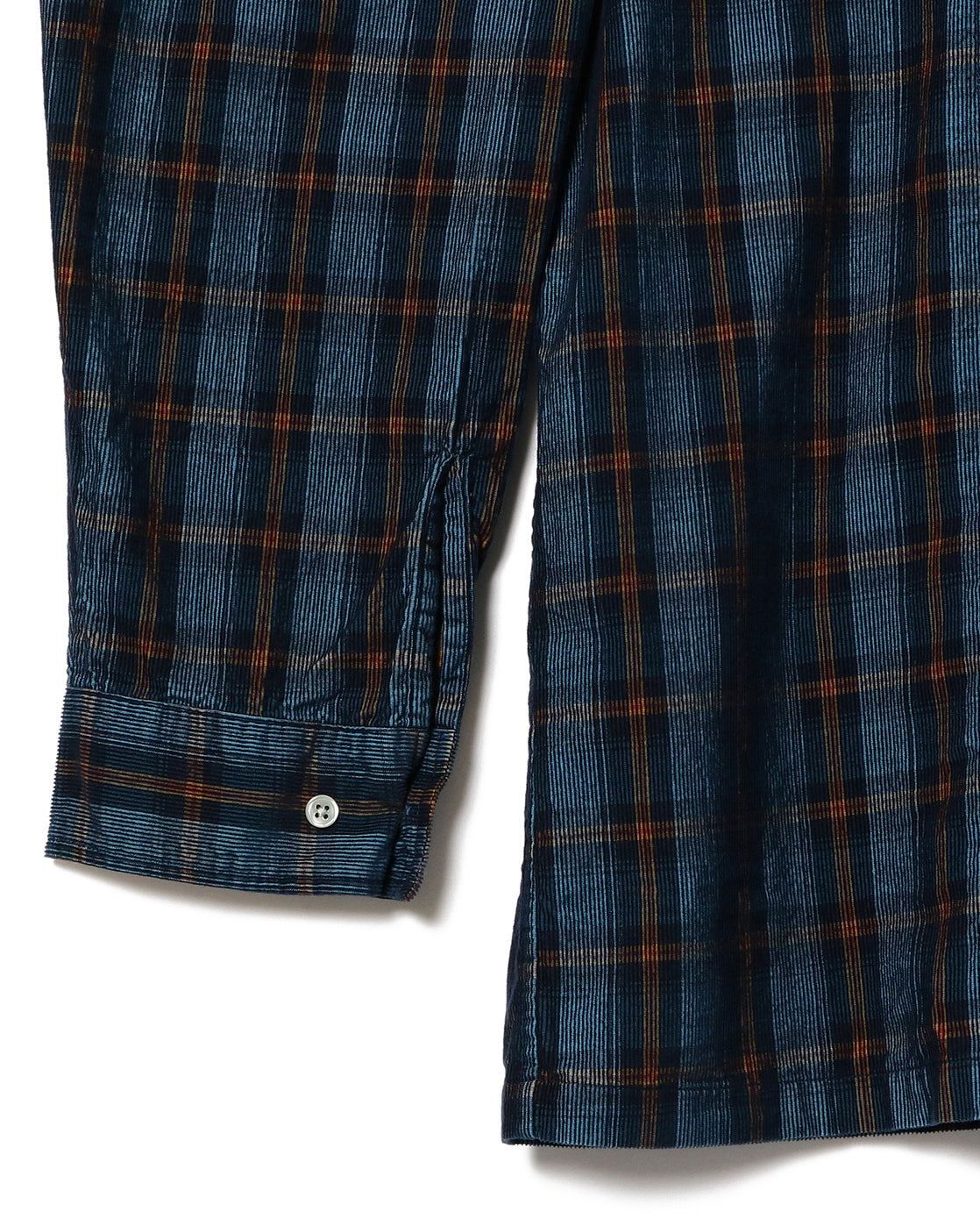 Don Fisherman Corduroy Shirt in Blue