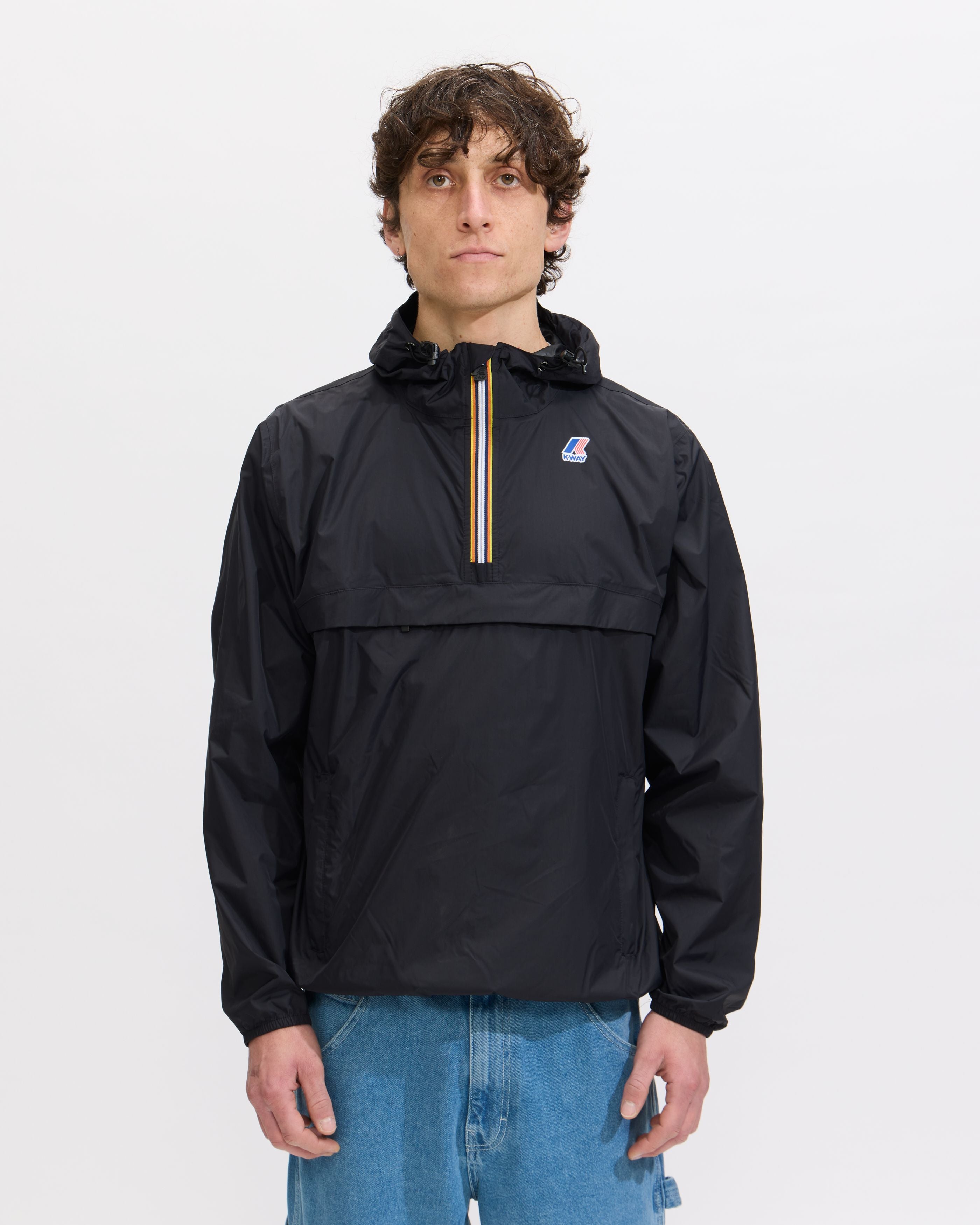 K-Way Le Vrai 4.0 Leon in Pure Black| Homme Essentials