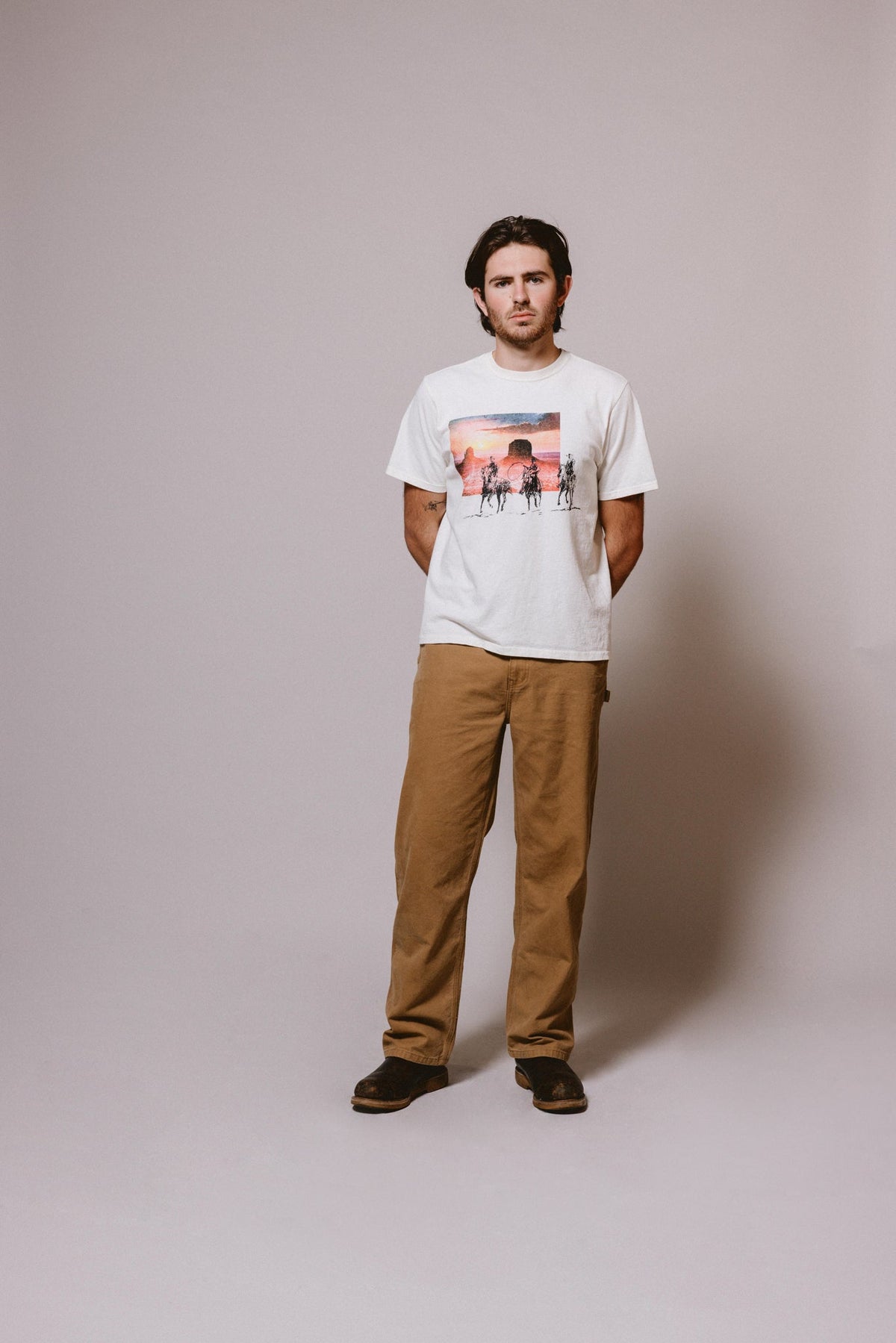 The Day The Rains Came T-Shirt in Bone